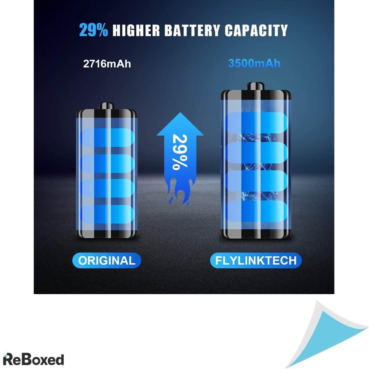 FlylinkTech Baterie Li-Ion OEM compatibila Apple Iphone-X 3500mAh