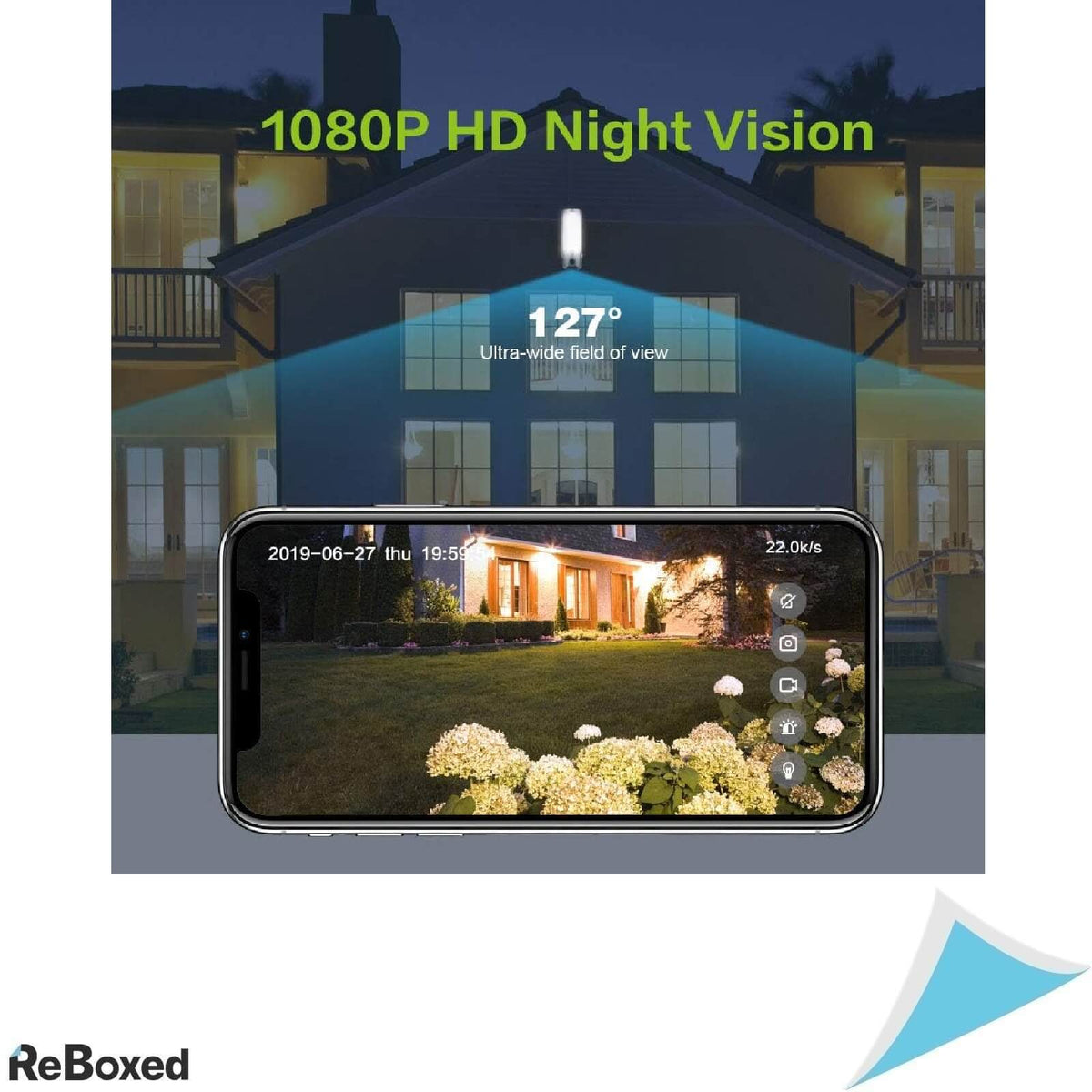 Freecam Camera de Supraveghere Outdoor Smart cu Floodlight