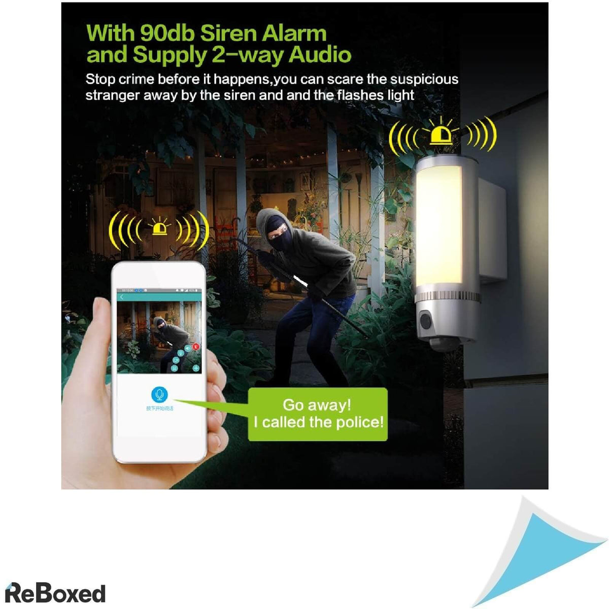 Freecam Camera de Supraveghere Outdoor Smart cu Floodlight