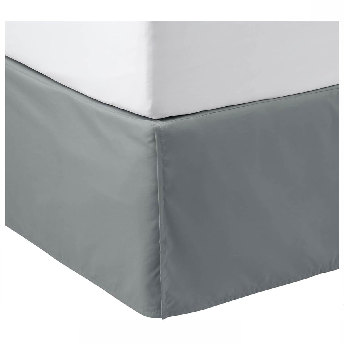 AmazonBasics Fusta de Pat Gri Inchis 152 x 203 x 41 cm