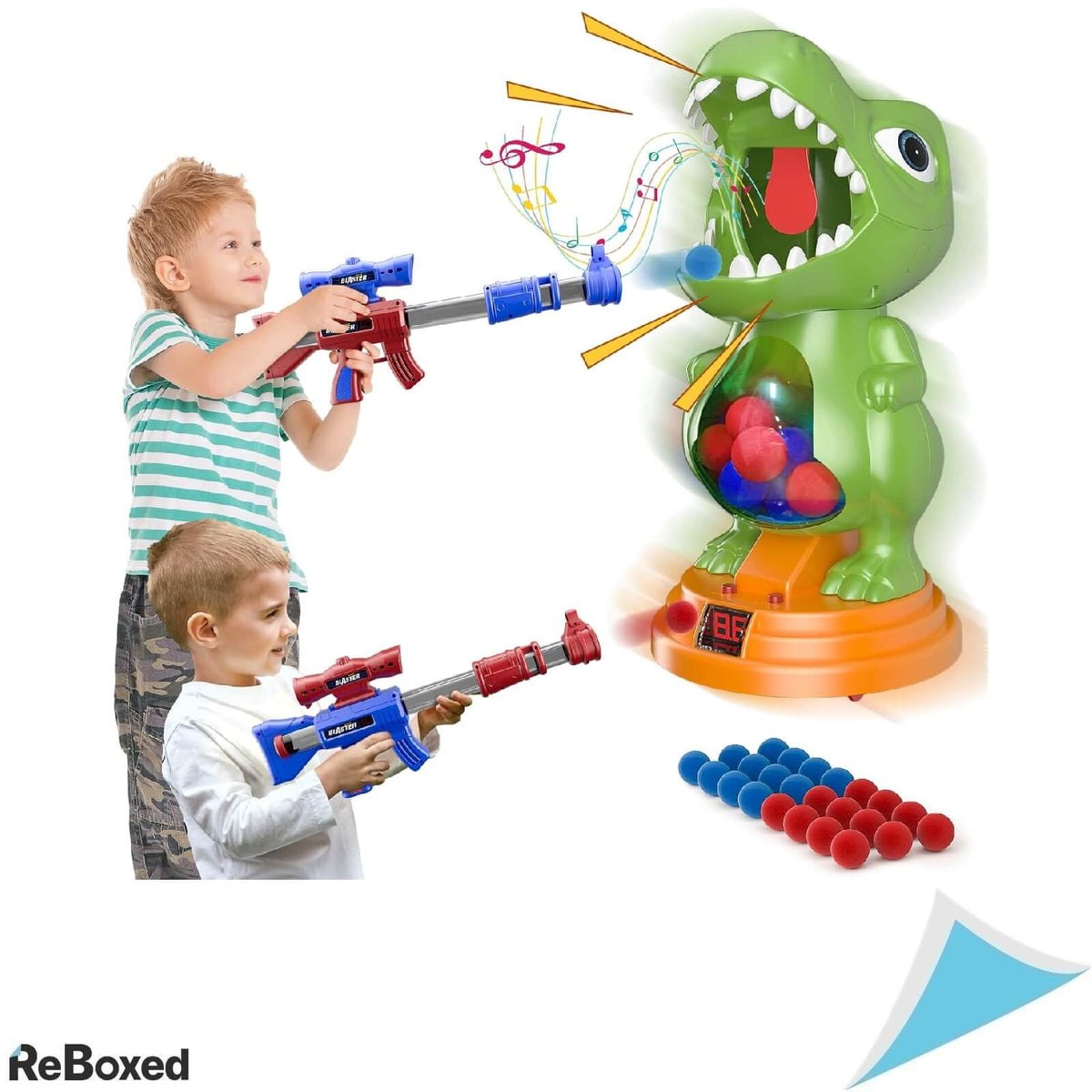 Fygurso Set de Jucarii cu Dinozaur Mobil si Aruncare