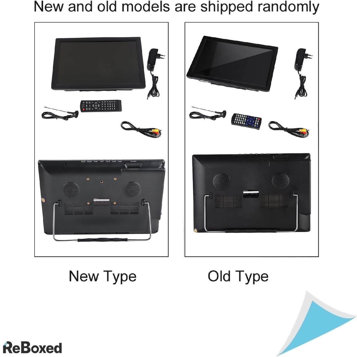 Garsent TV Portabil LCD de 14 Inch 1080P HD