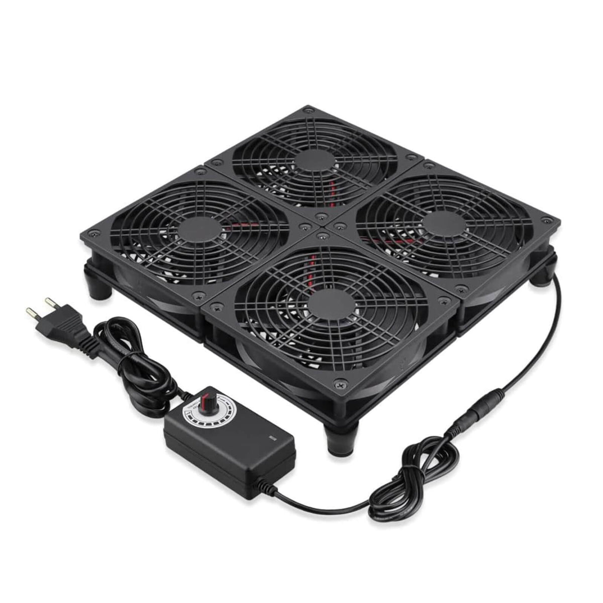 GDStime Unitate de racire cu 4 Ventilatoare 120mm 220V