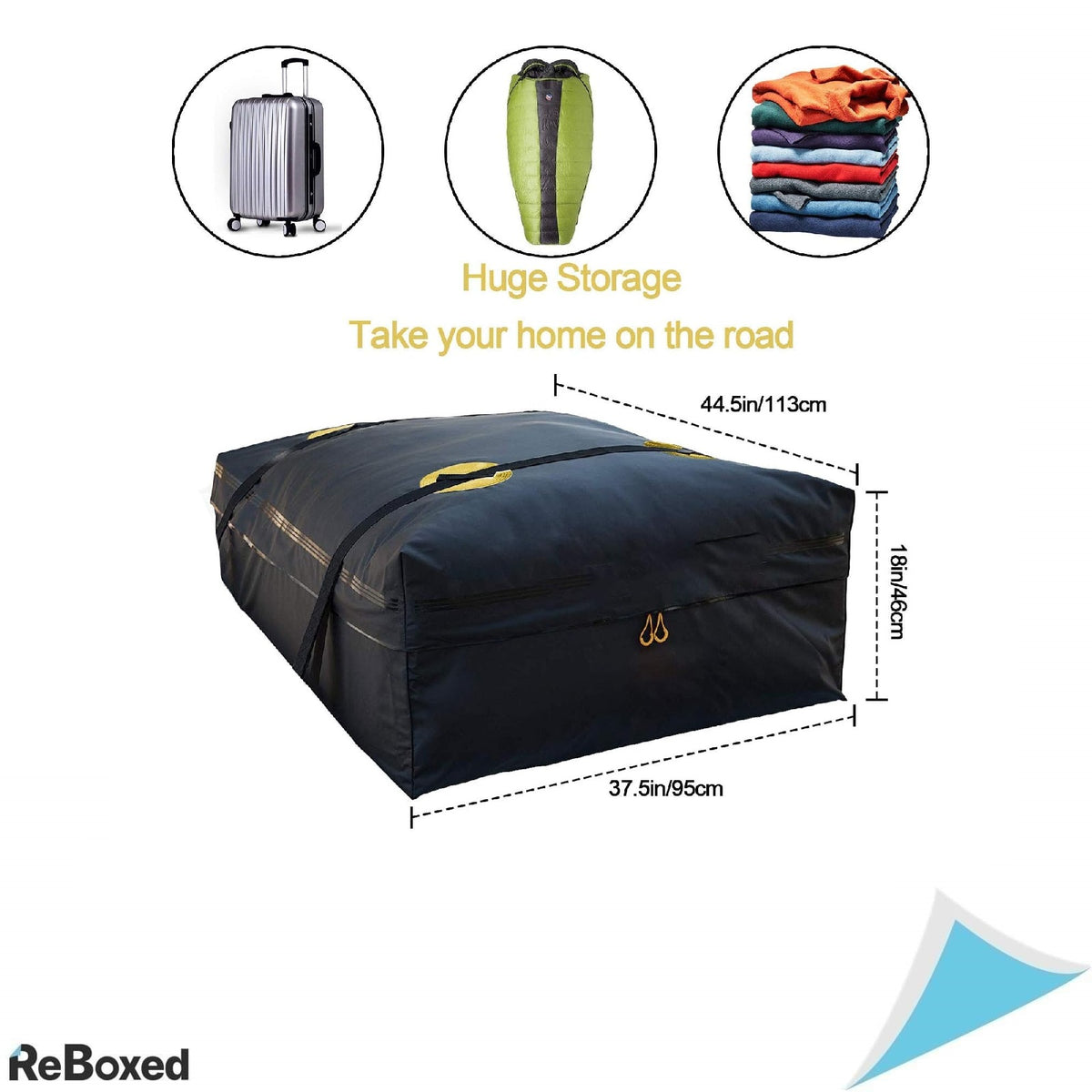 Geanta portbagaj auto Namotu 425L, impermeabila, pentru plafon