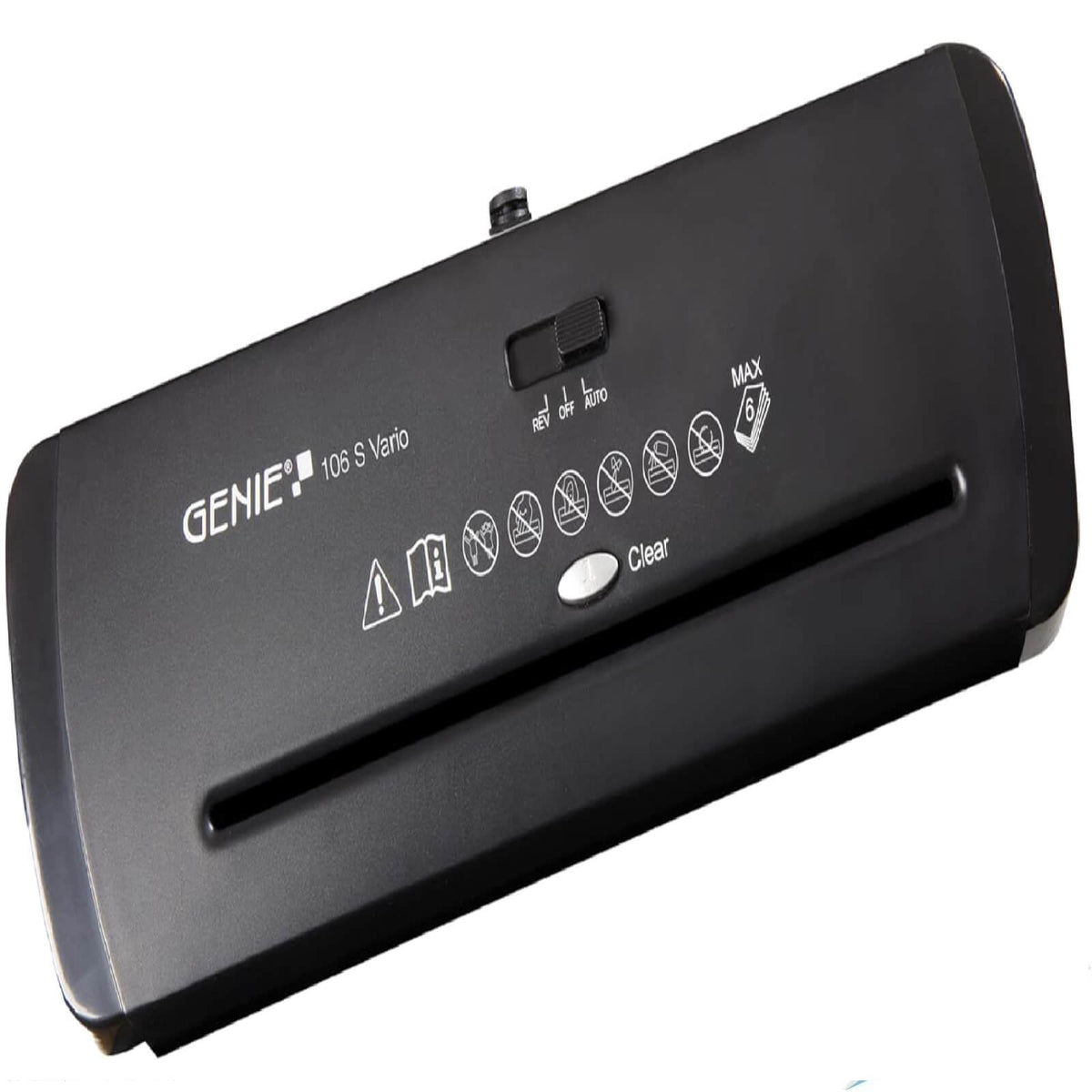 Genie 106 S Vario Distrugator de documente fara cos