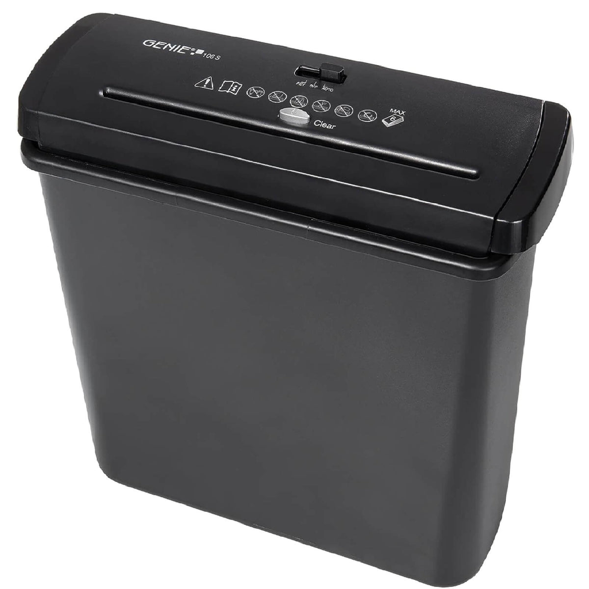 Genie 106 S Distrugator de Documente Nivel de Siguranta P2