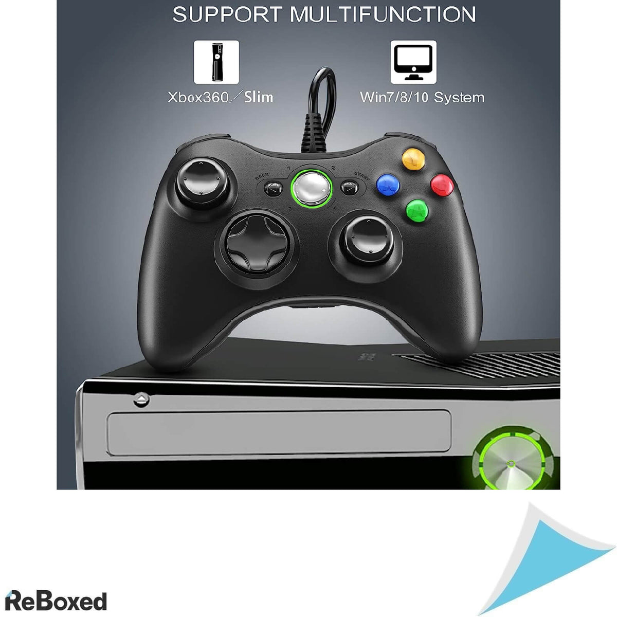 Gezimetie Controller cu fir Xbox 360 PC Negru