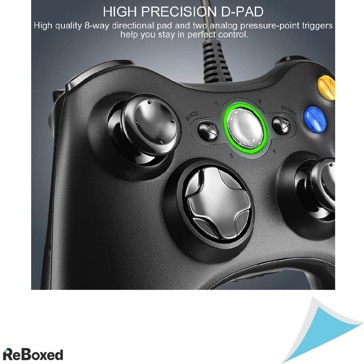 Gezimetie Controller cu fir Xbox 360 PC Negru