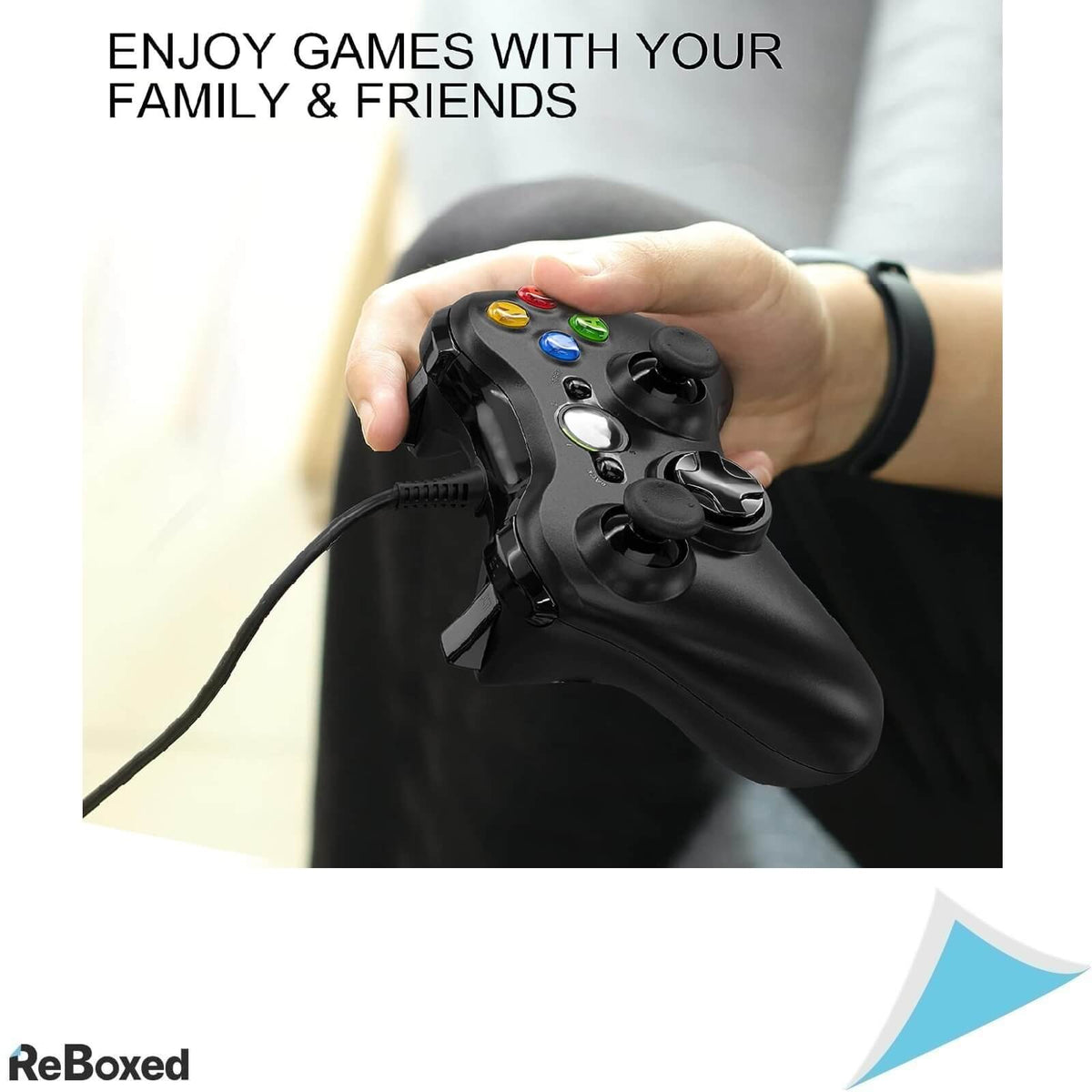 Gezimetie Controller cu fir Xbox 360 PC Negru