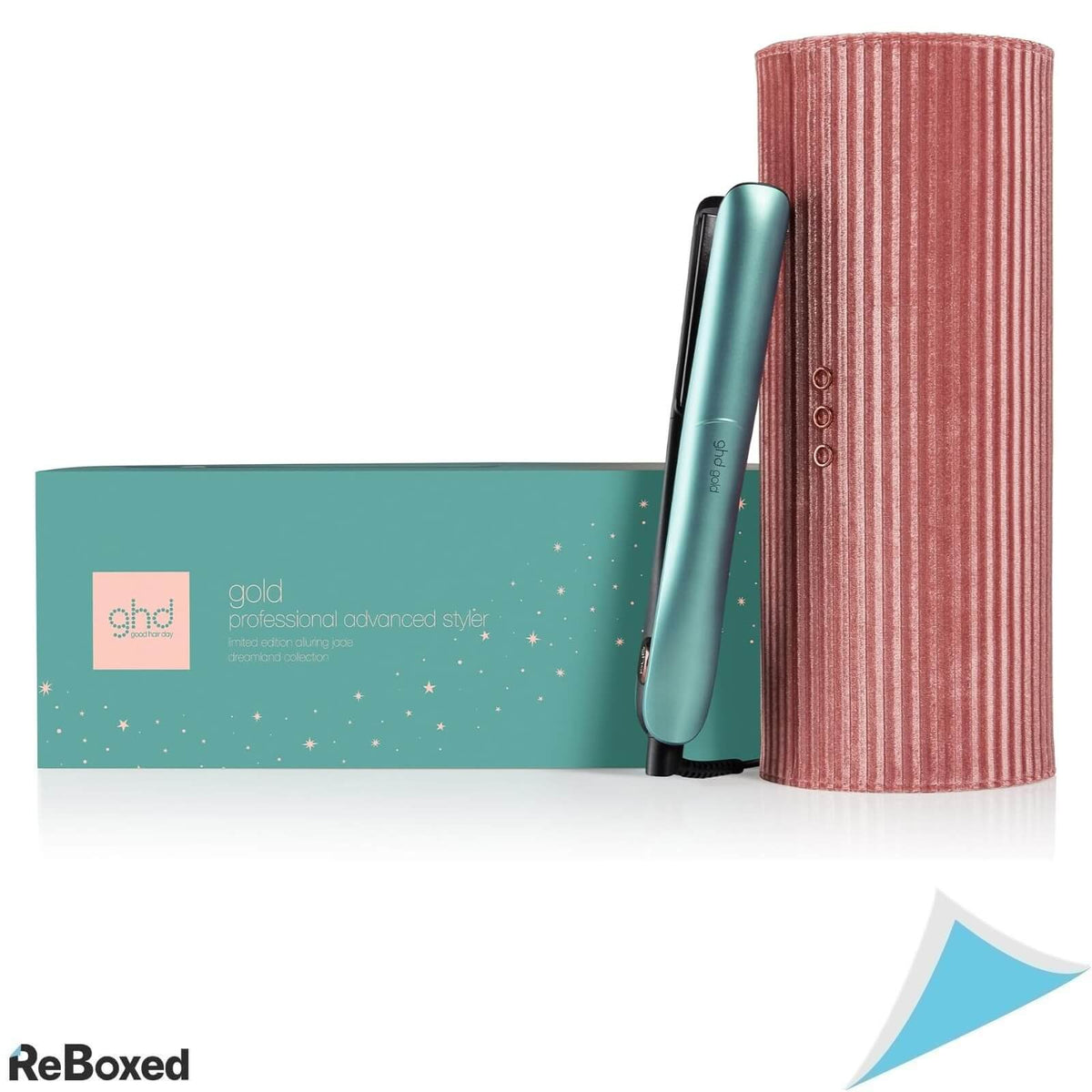 GHD Gold Styler Placa de Par Profesionala Jade Green