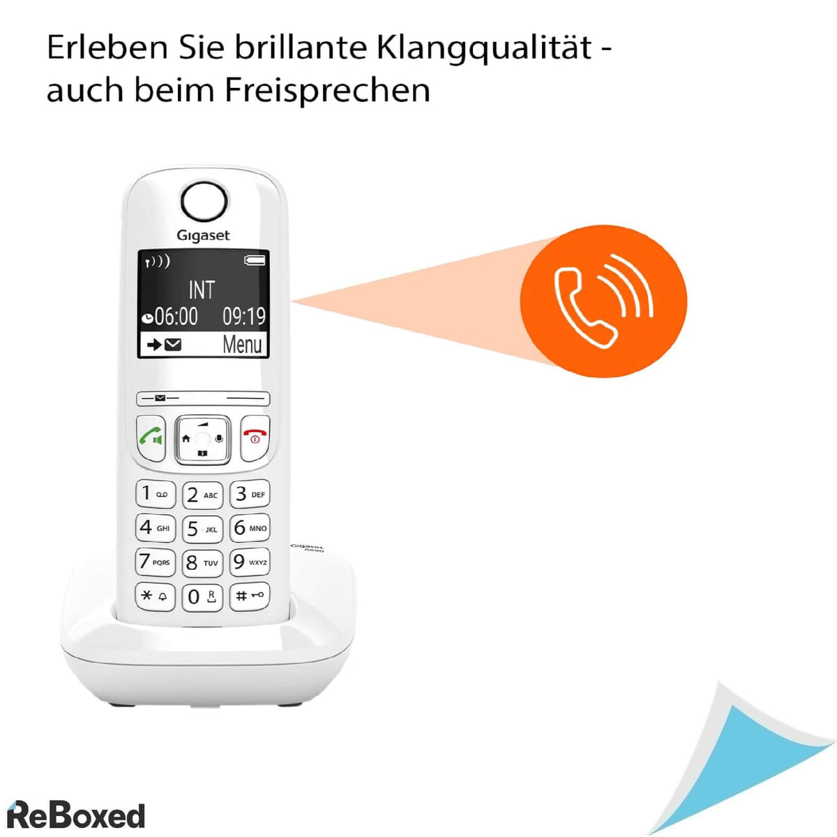 Gigaset AS690 Telefon Dect Fara Fir Alb