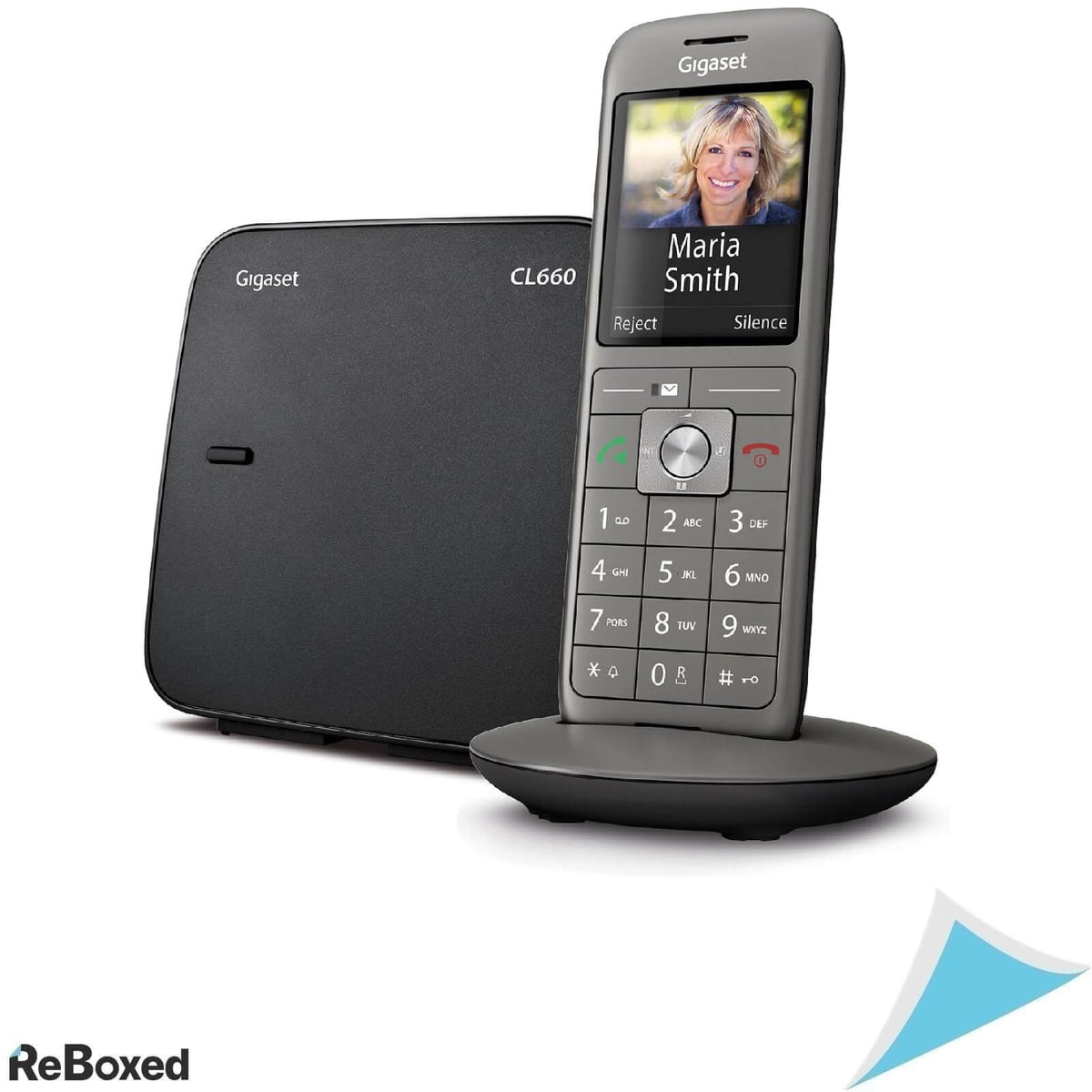 Gigaset CL660 Telefon Dect Fara Fir Antracit/Negru Versiune Franceza