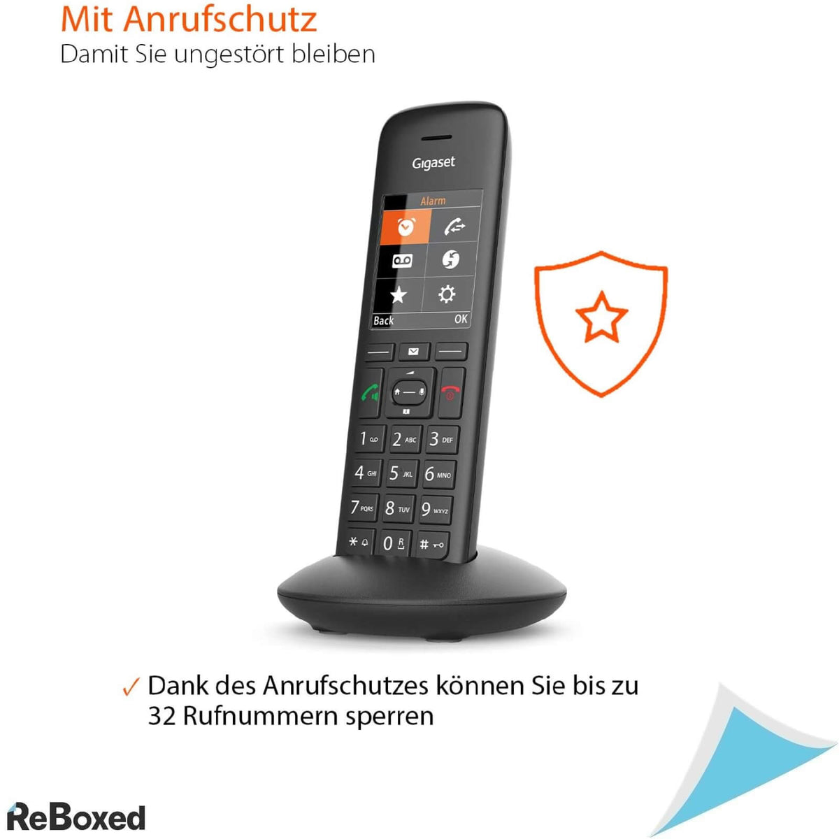 Gigaset Comfort 570HX Telefon Fara Fir Negru