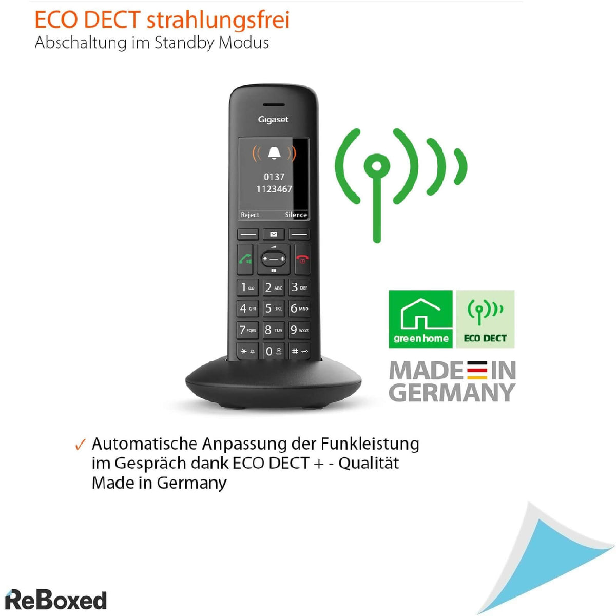 Gigaset Comfort 570HX Telefon Fara Fir Negru