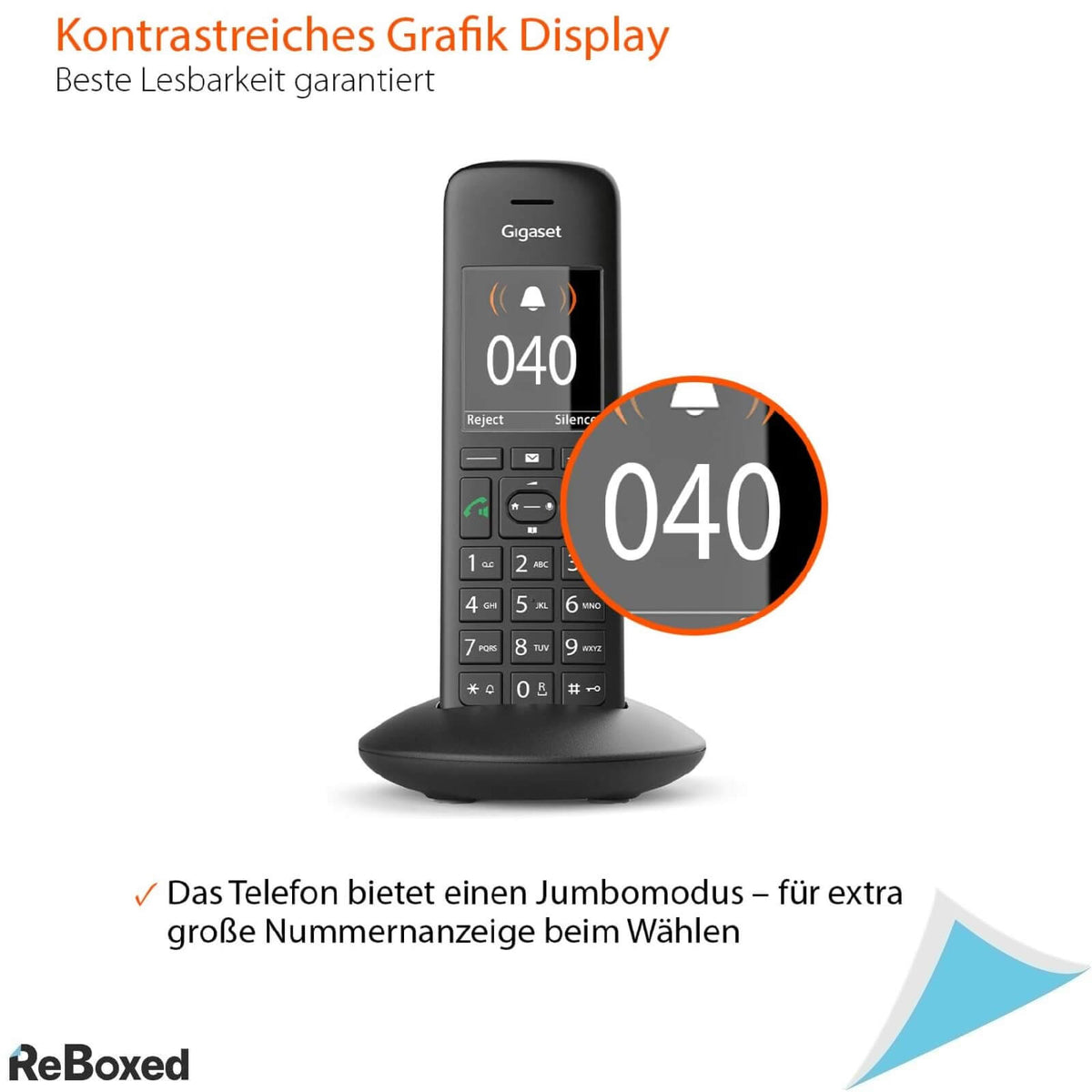 Gigaset Comfort 570HX Telefon Fara Fir Negru
