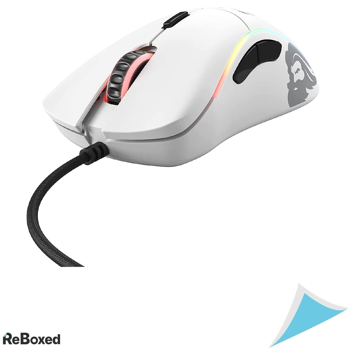 Glorious Model D Mouse RGB Gaming HoneyComb Pixart 3360 Alb 68g