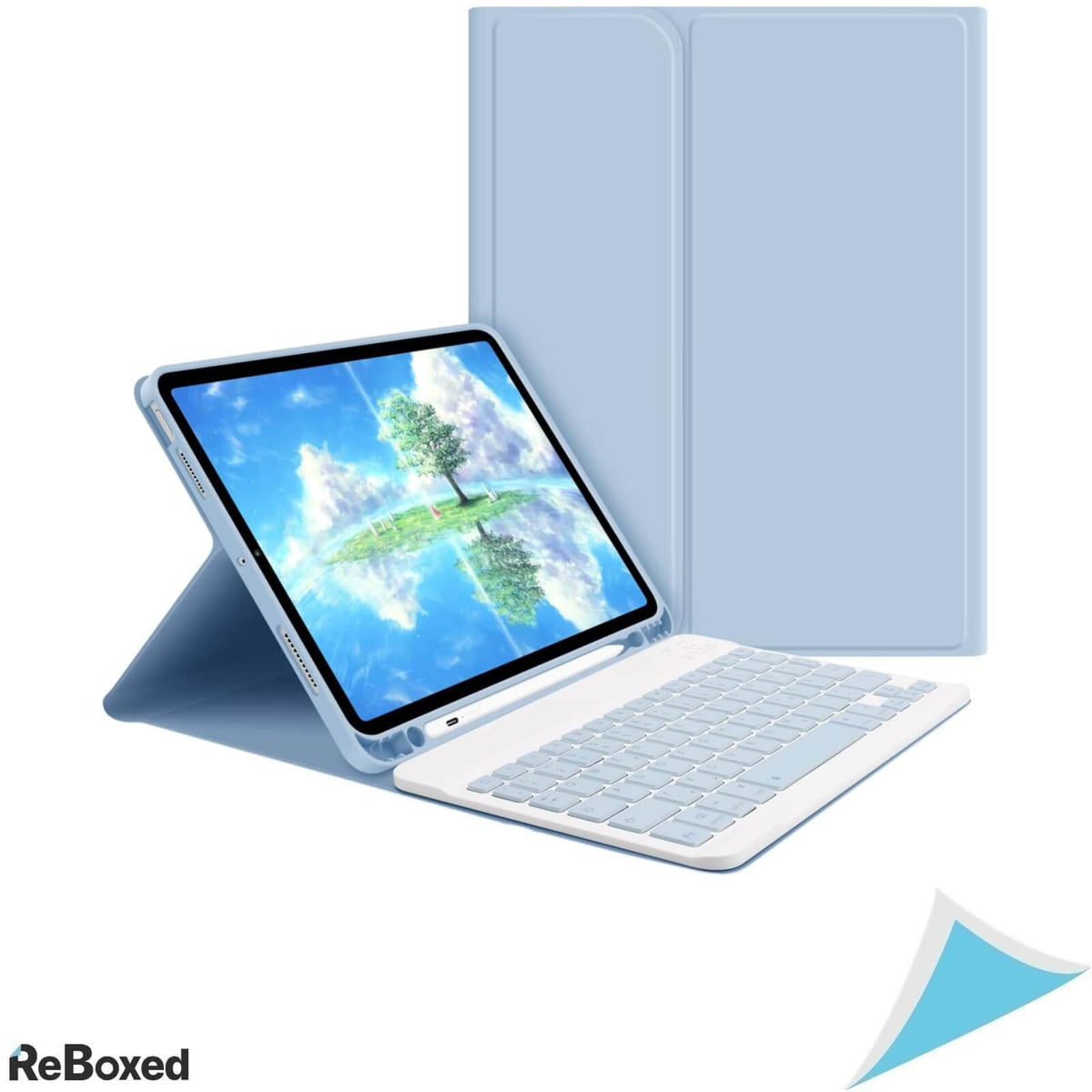 Goojodoq Husa cu Tastatura iPad Air 4th/5th Gen 10.9 Inch QWERTZ