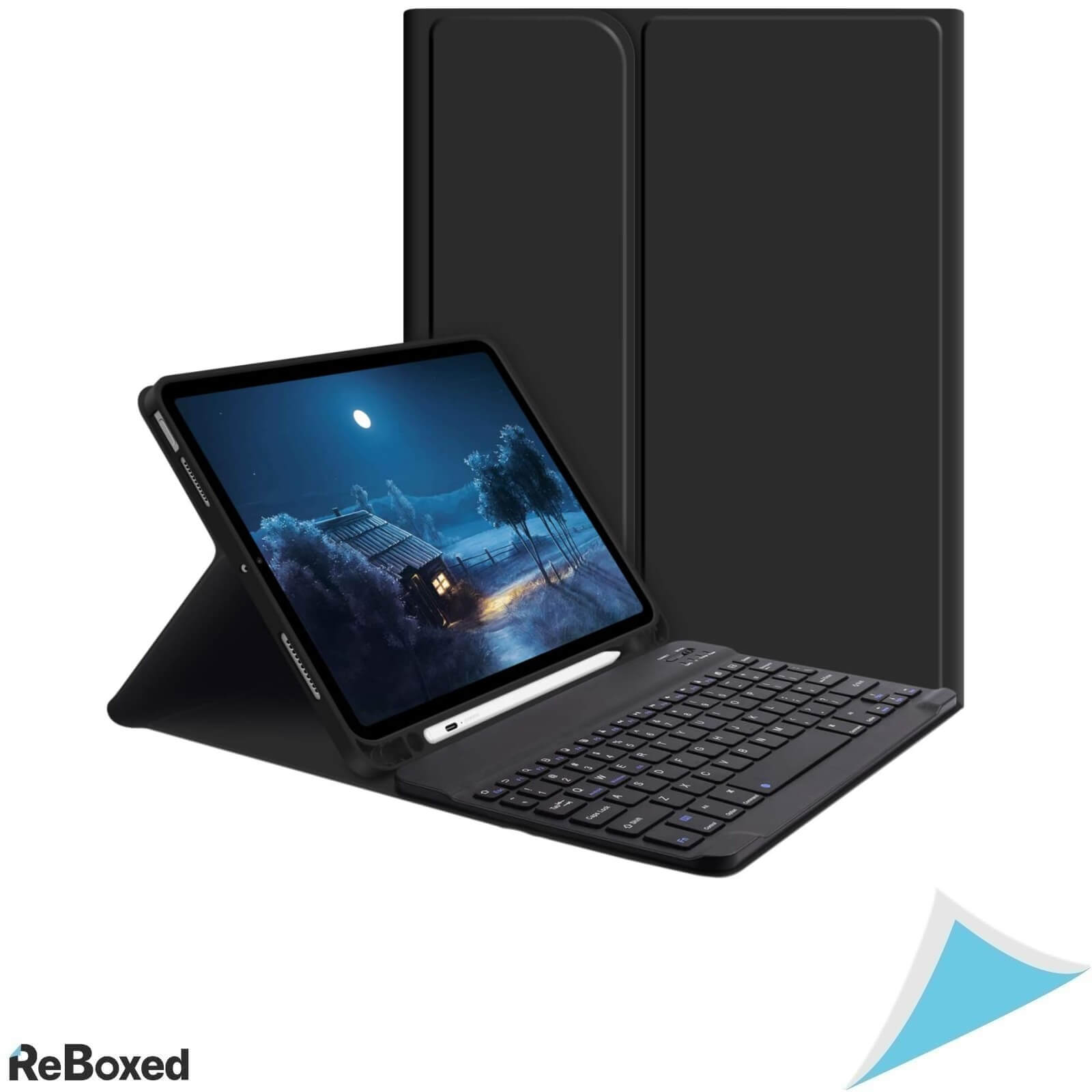 Goojodoq Husa cu Tastatura iPad Air 4th/5th Gen 10.9 Inch TPU Negru