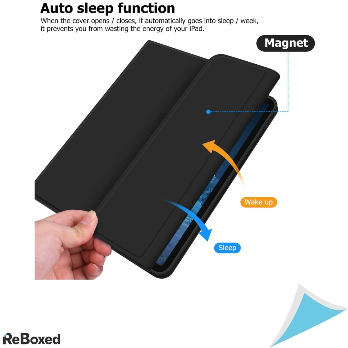 Goojodoq Husa cu Tastatura iPad Air 4th/5th Gen 10.9 Inch TPU Negru