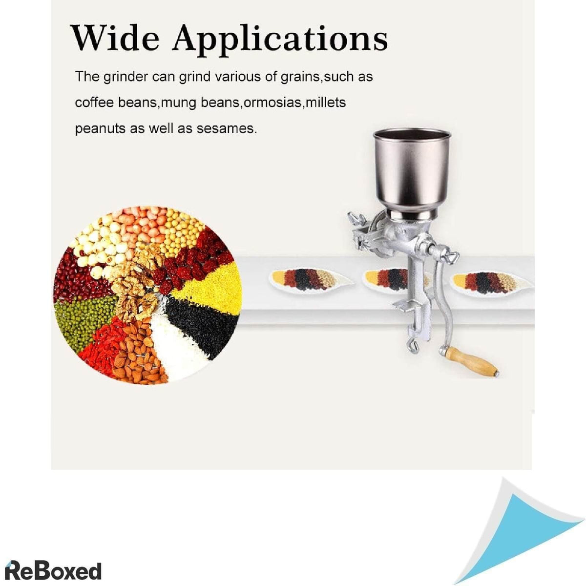 GOTOTOP Rasnita Manuala cu Prindere de Masa 43 x 28 x 16 cm