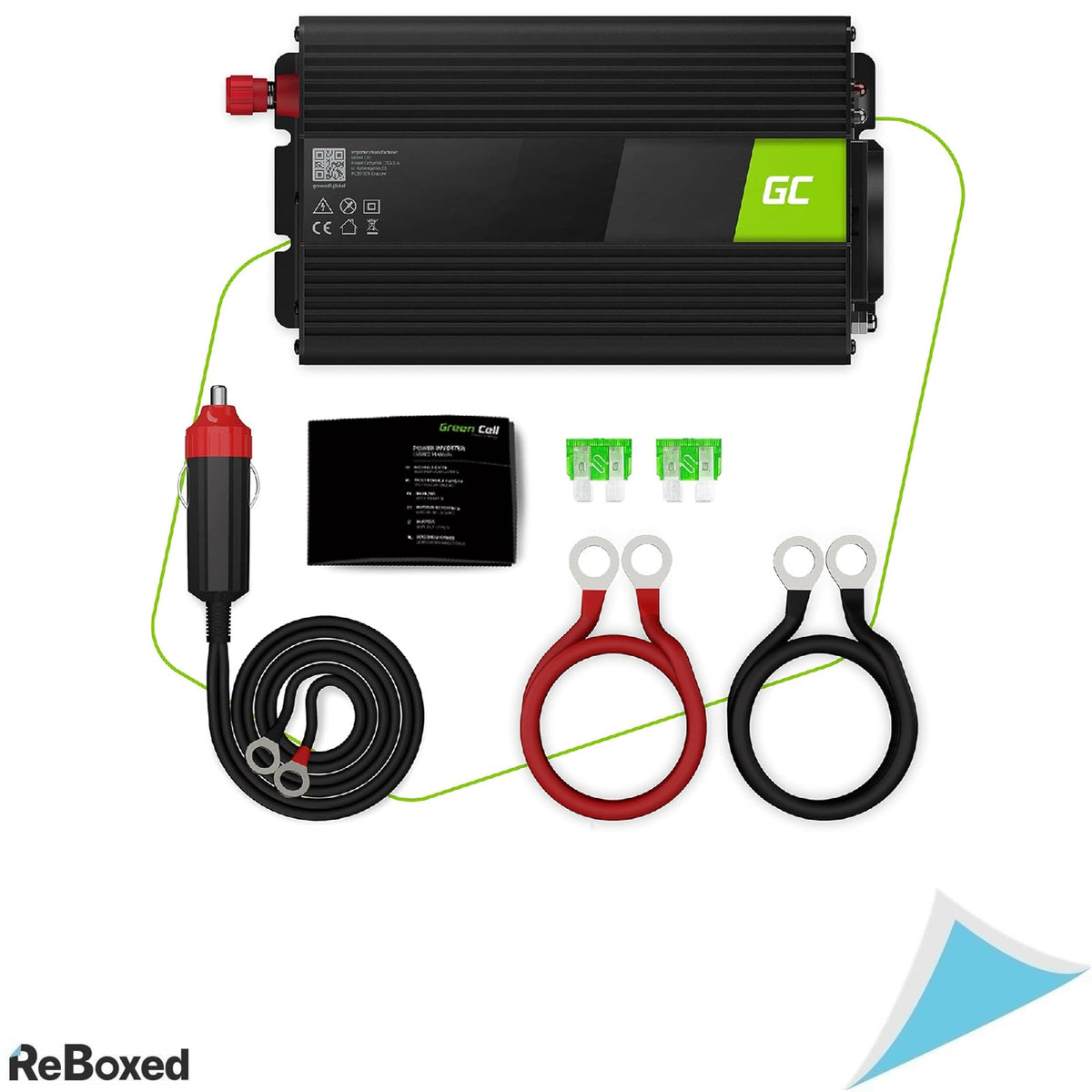 Invertor de tensiune Green Cell 300W/600W, 24V la 230V