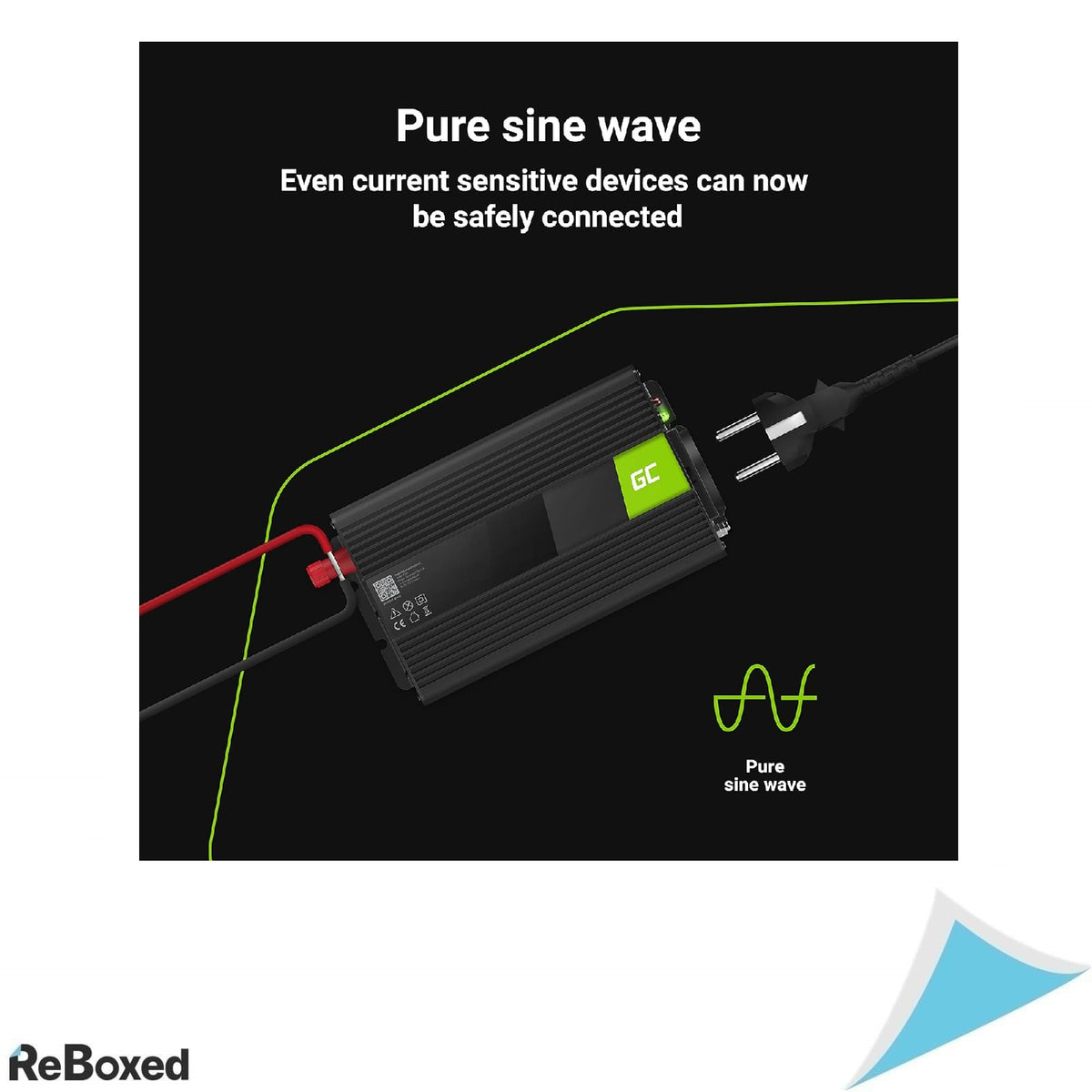 Invertor de tensiune Green Cell 300W/600W, 24V la 230V