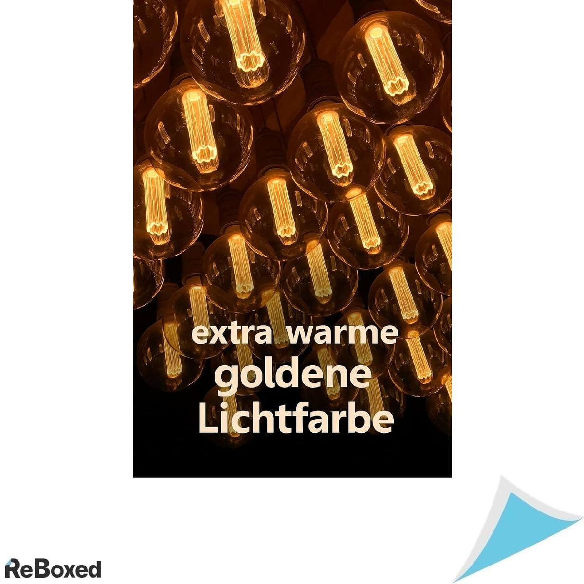 Greenandco Set 4 Becuri LED Vintage E27 A60 Edinson