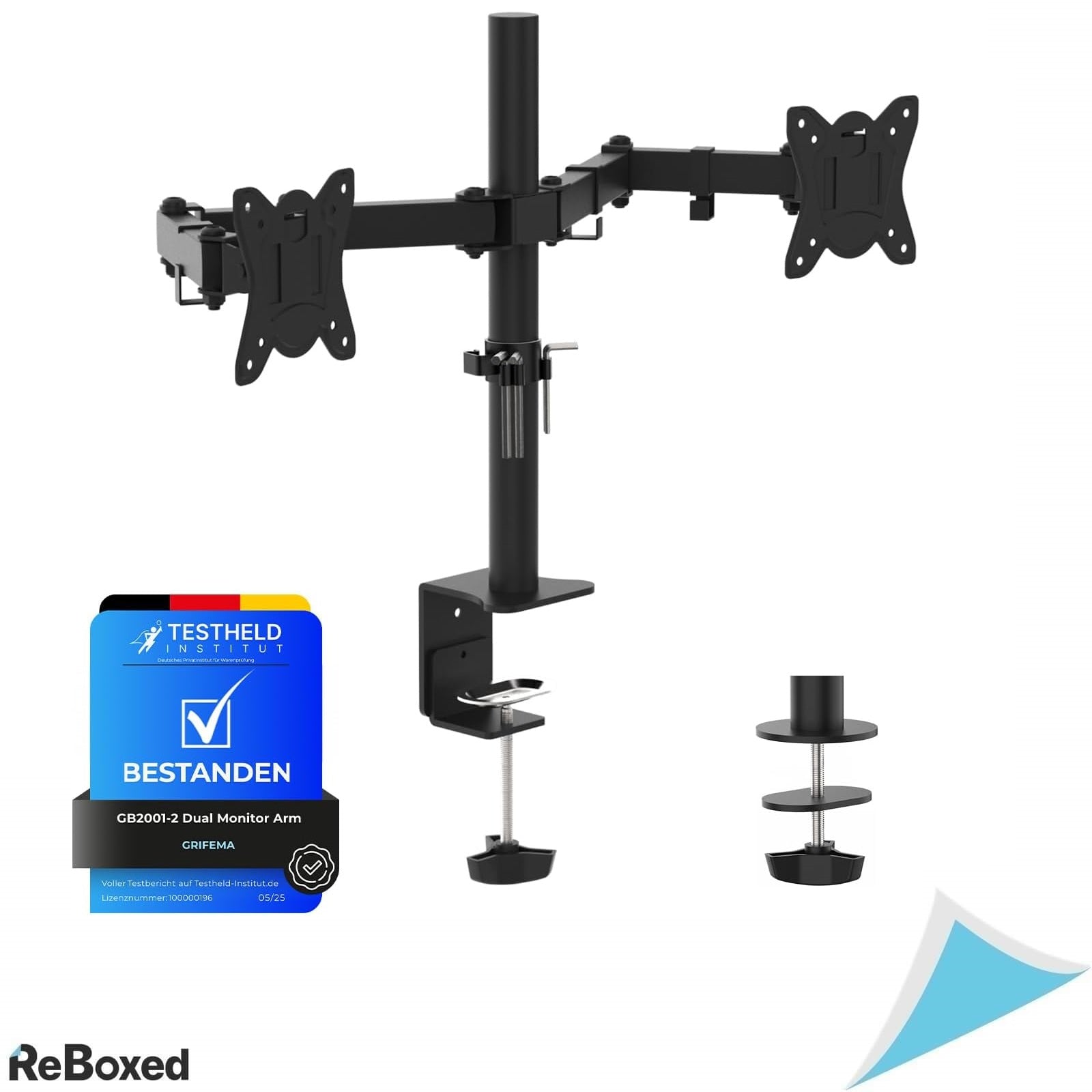 GRIFEMA Brat Dual Reglabil pentru Monitoare 13-32 inch