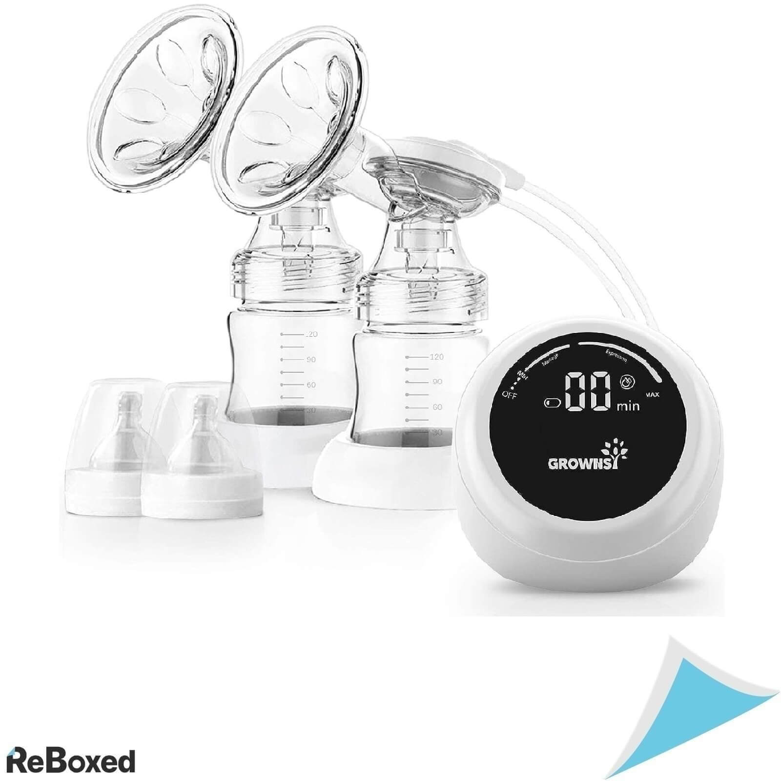 Growsny Pompa electrica de san cu afisaj LED HD