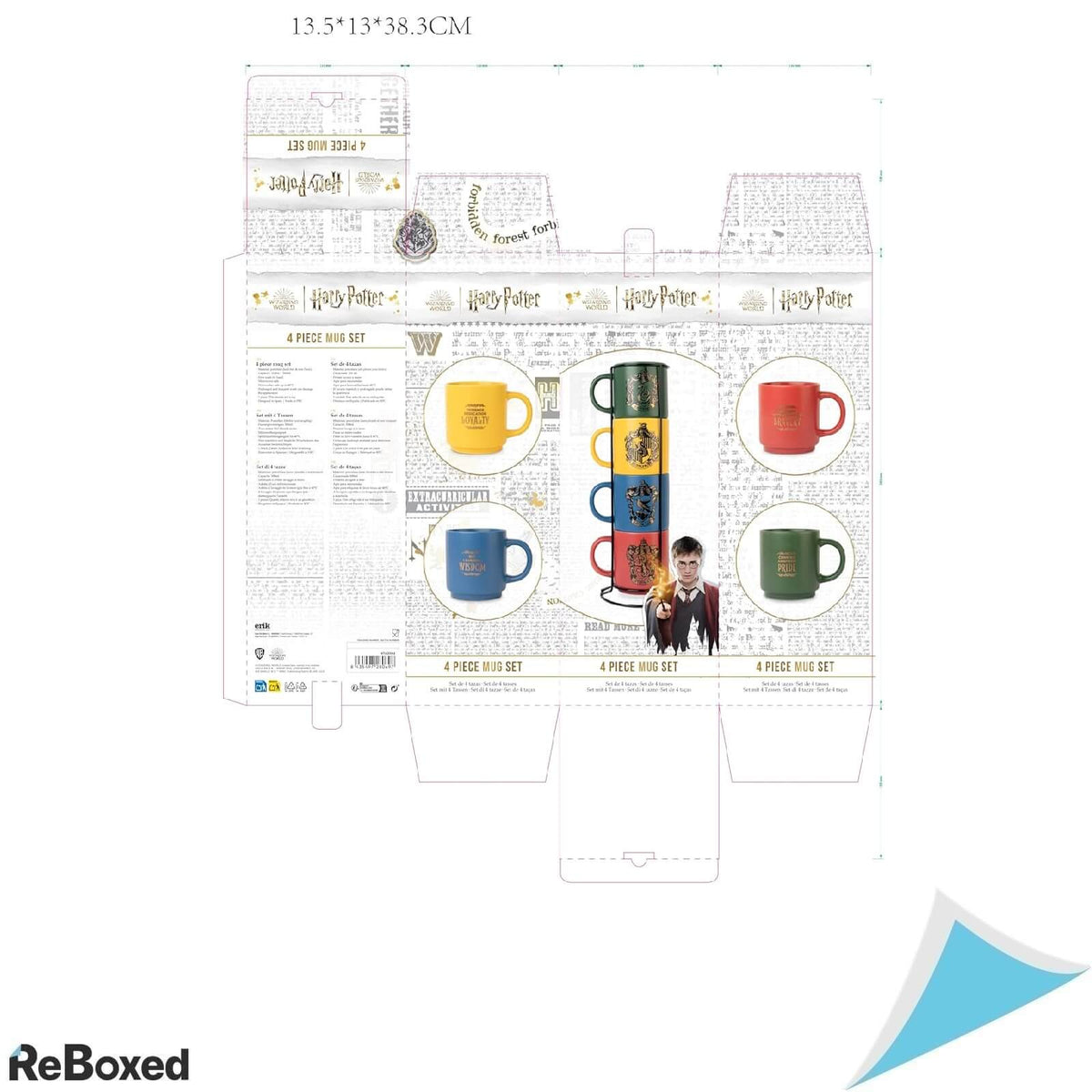 Grupo Erick Harry Potter Set 4 Cani 300ml