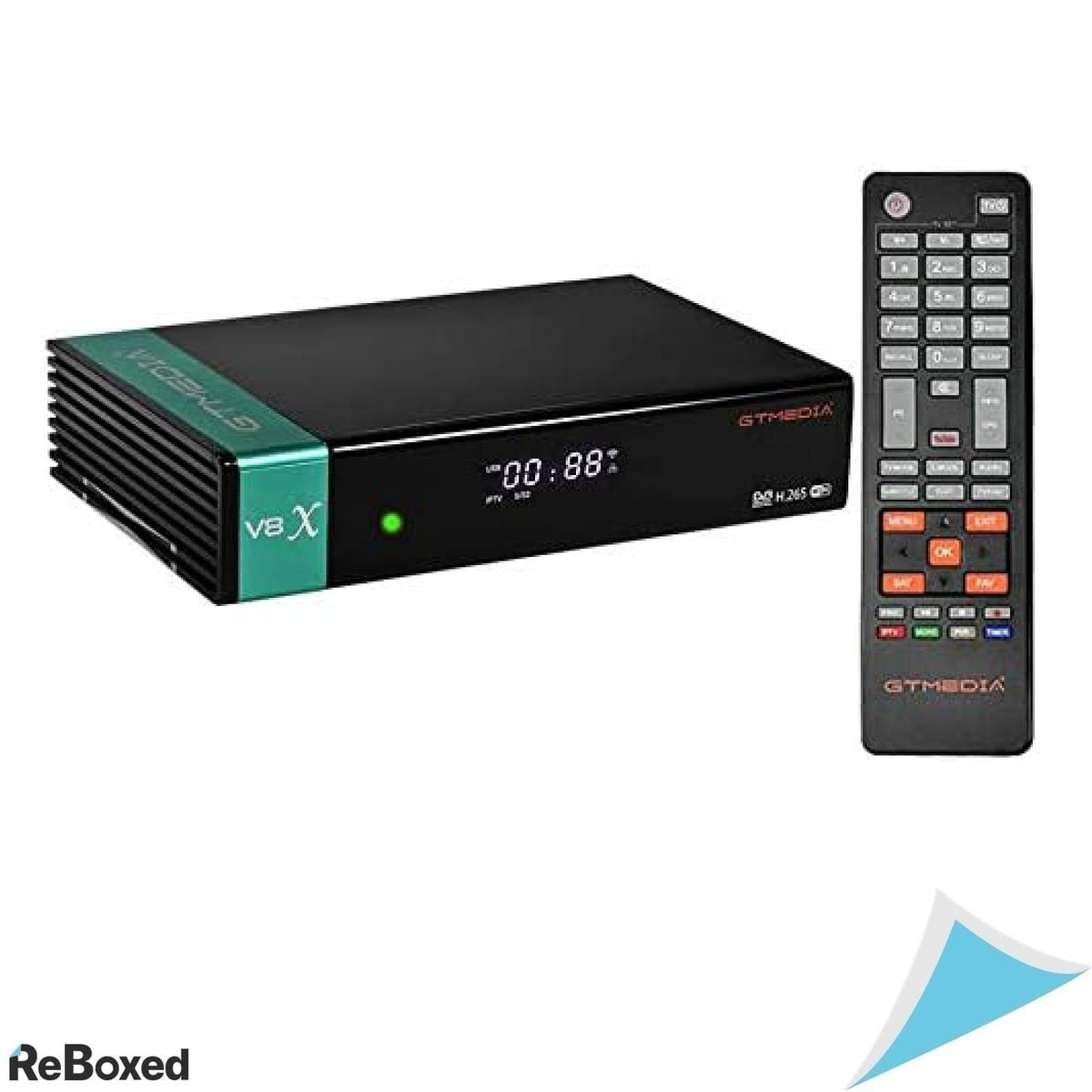GTMEDIA V8X Receptor Satelit Digital DVB-S/S2/S2X cu WiFi Integrat, Full HD 1080p, SCART, HDMI, IPTV, YouTube, Gniazdo CA – Model Actualizat V8 NOVA
