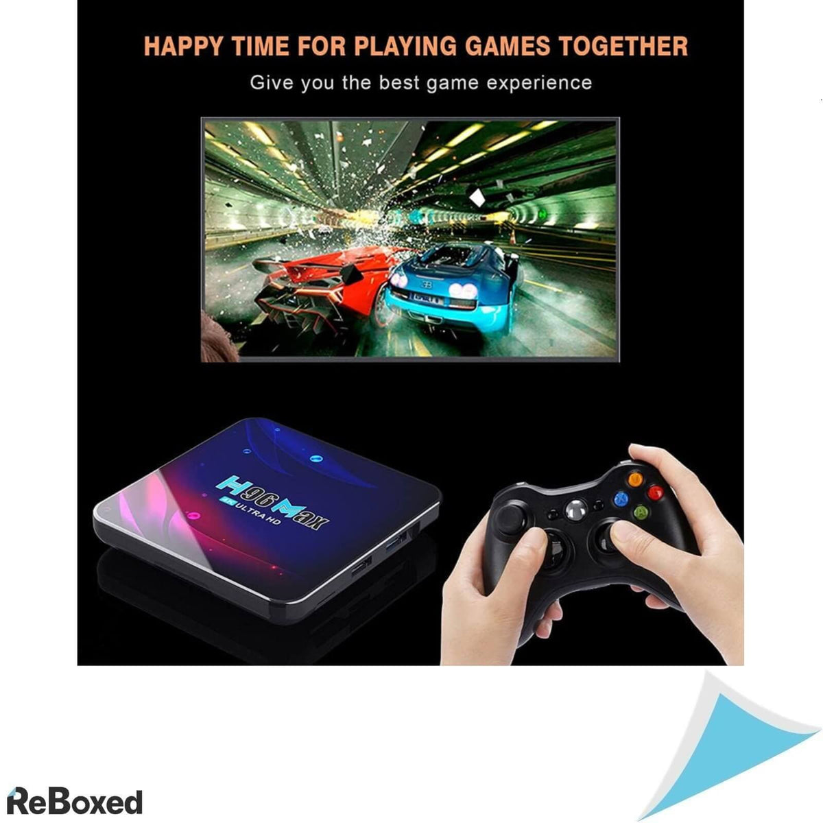 H96 Max TV Box MediaPlayer HDR USB 3.0 Ultra HD 4K