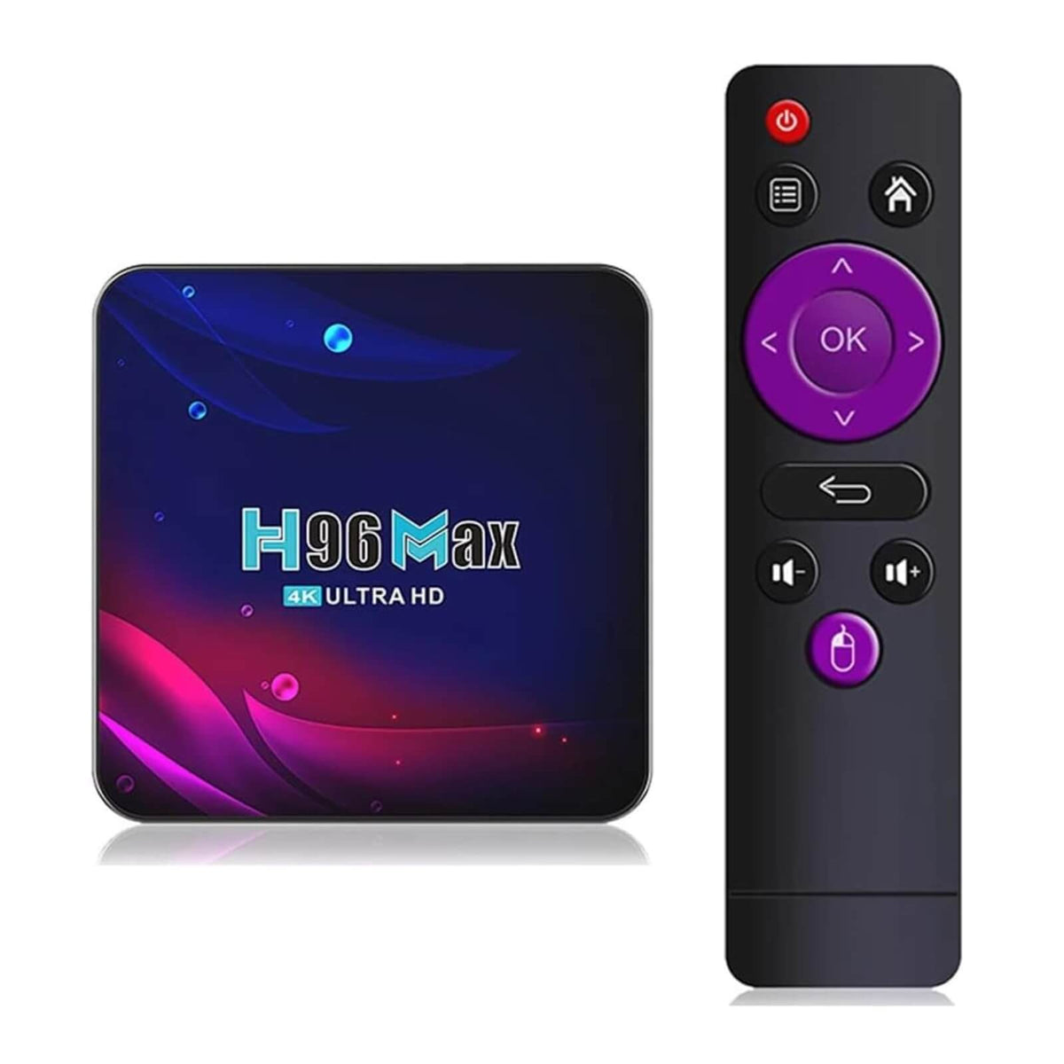 H96 Max TV Box MediaPlayer HDR USB 3.0 Ultra HD 4K