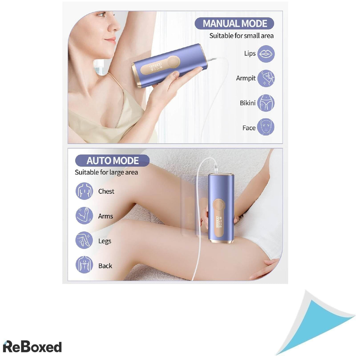 Haarlosy Epilator IPL 9 Trepte