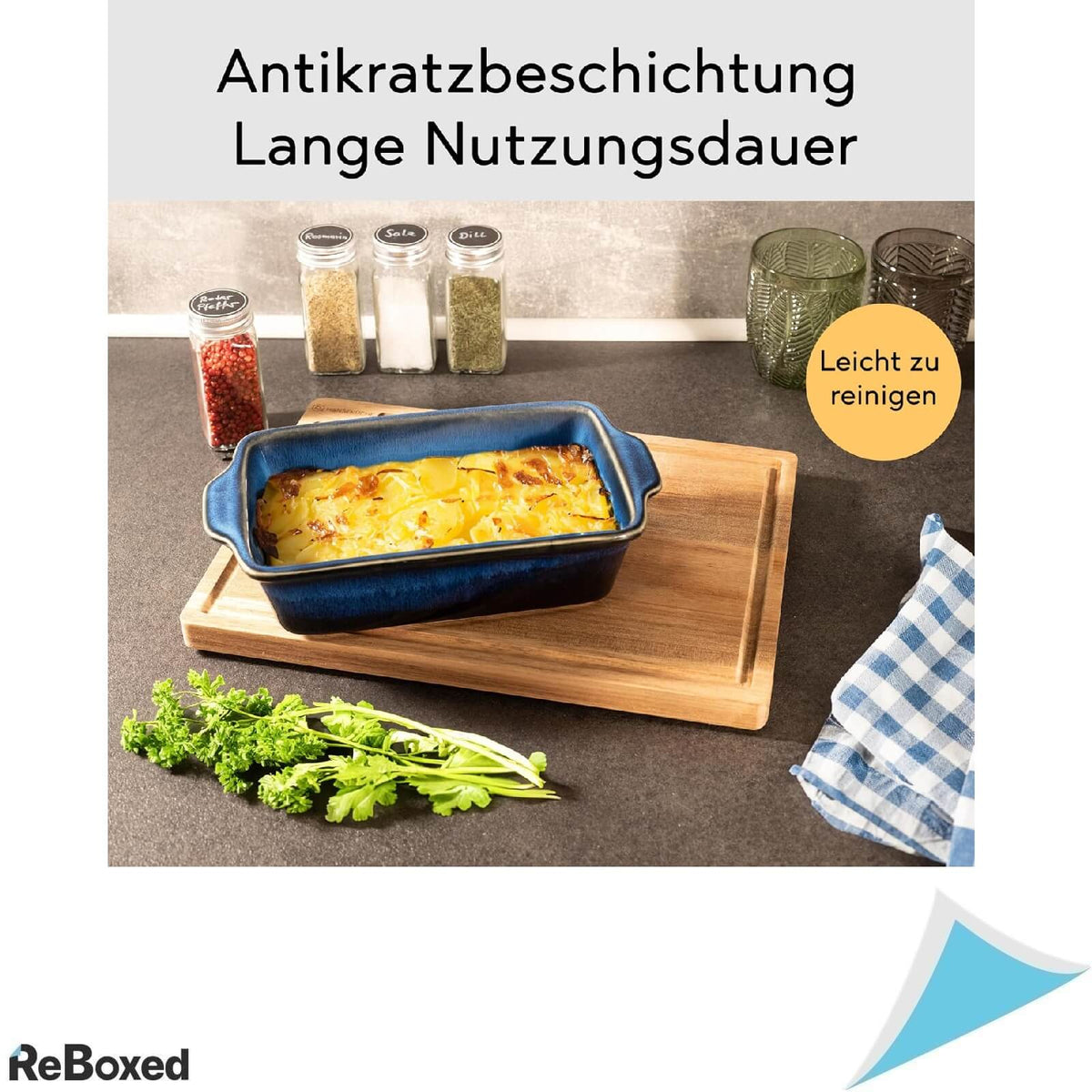 Hanseküche Tava din Ceramica Premium pentru Cuptor
