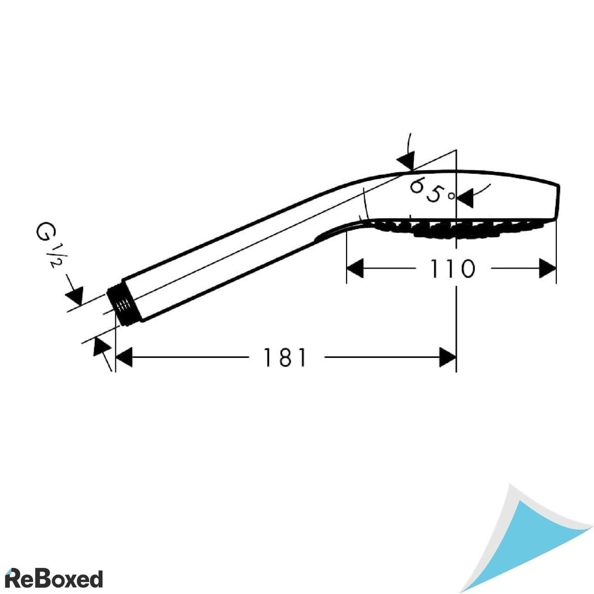 Hansgrohe Croma Select E 110 Multi Para de Dus Manuala