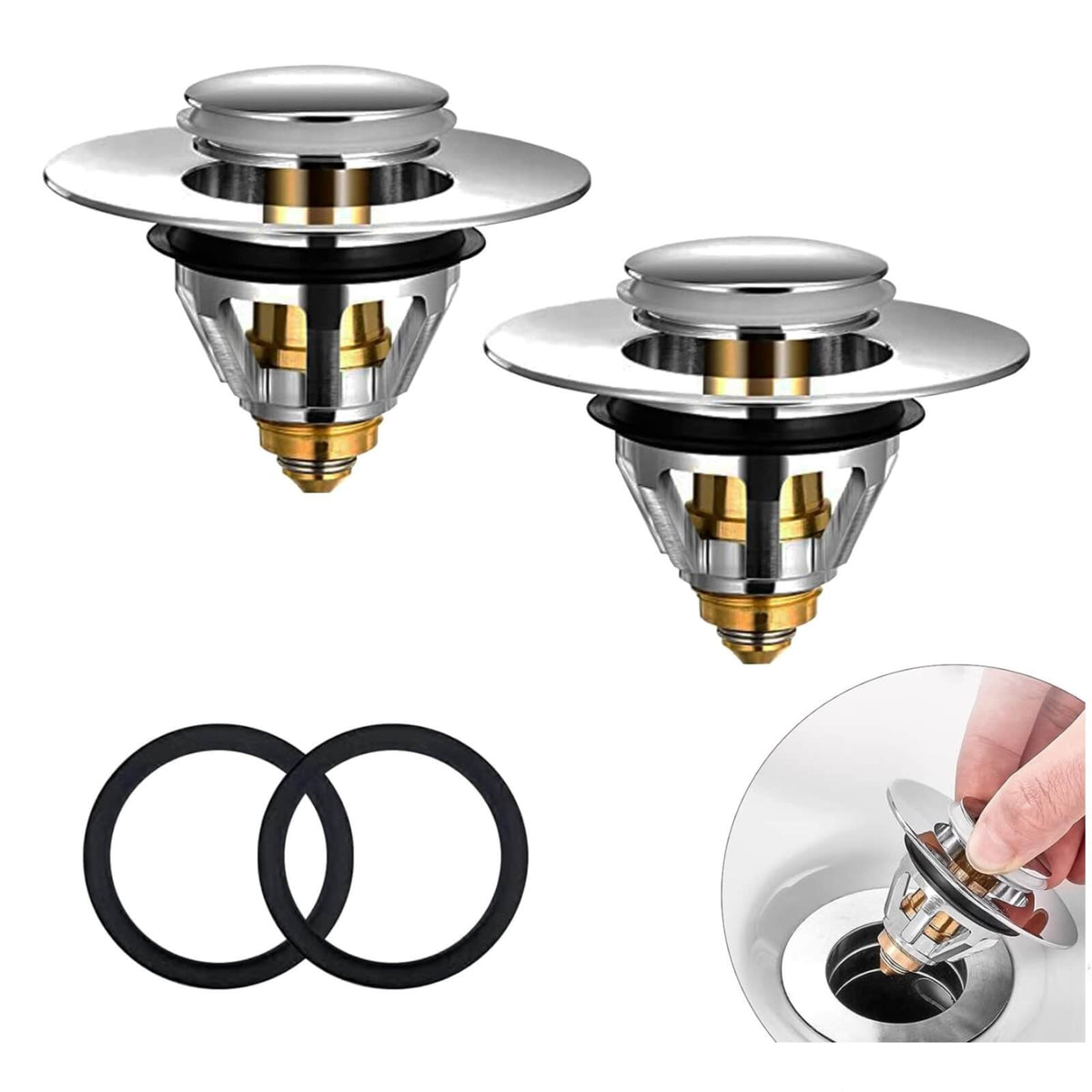 Happup Dop pentru Scurgere de Chiuveta sau Vana 34-38mm