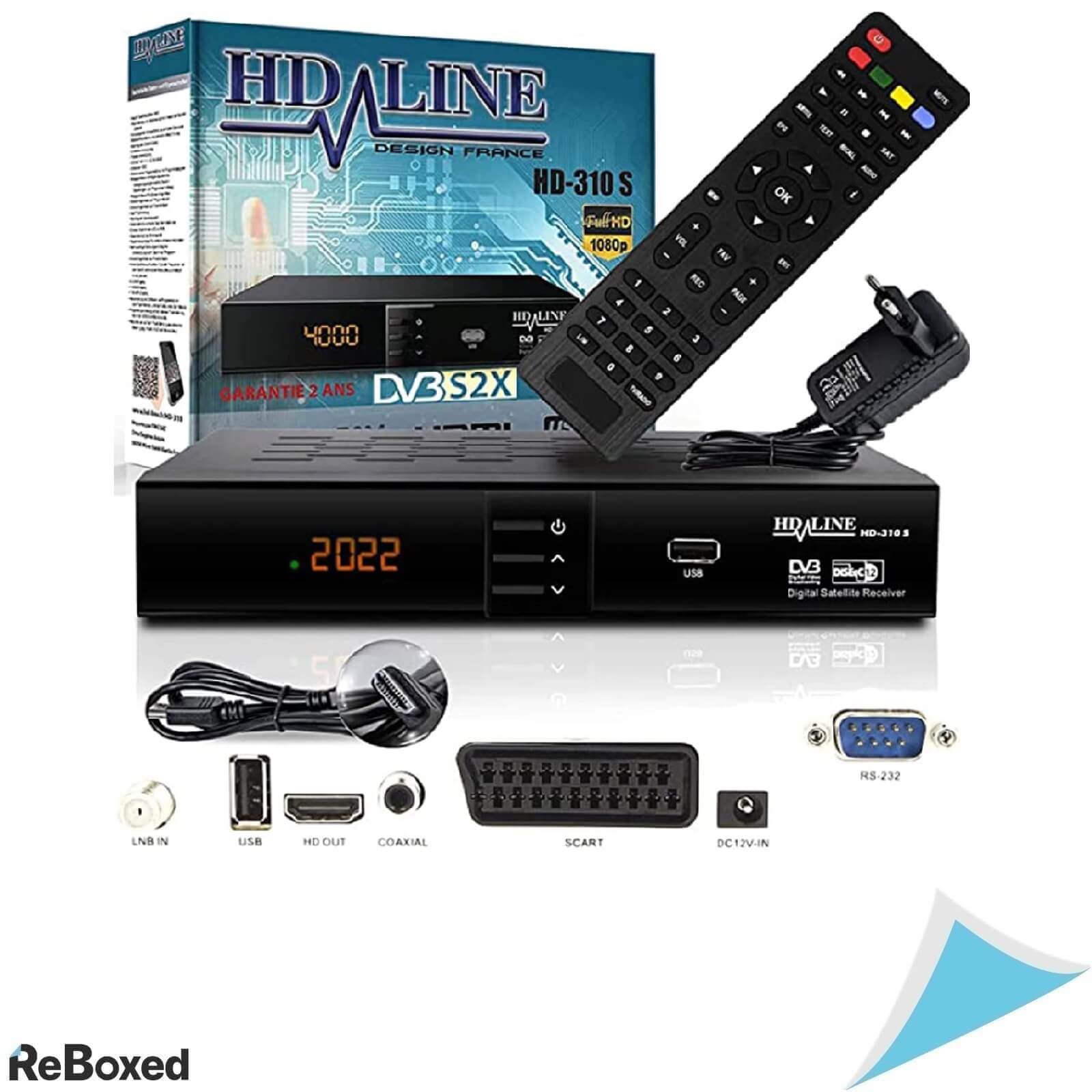 HD LINE HD-310 S Receptor Digital prin Satelit HDMI Full HD 1080p
