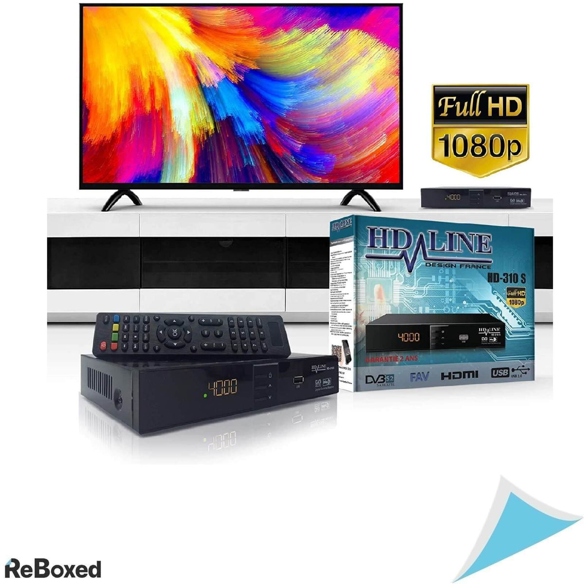 HD LINE HD-310 S Receptor Digital prin Satelit HDMI Full HD 1080p