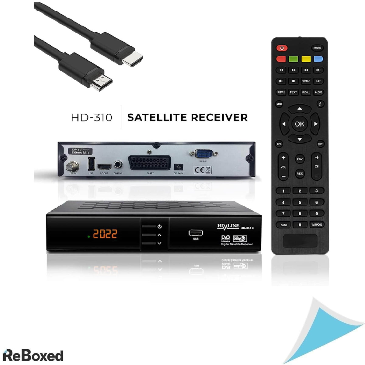 HD LINE HD-310 S Receptor Digital prin Satelit HDMI Full HD 1080p