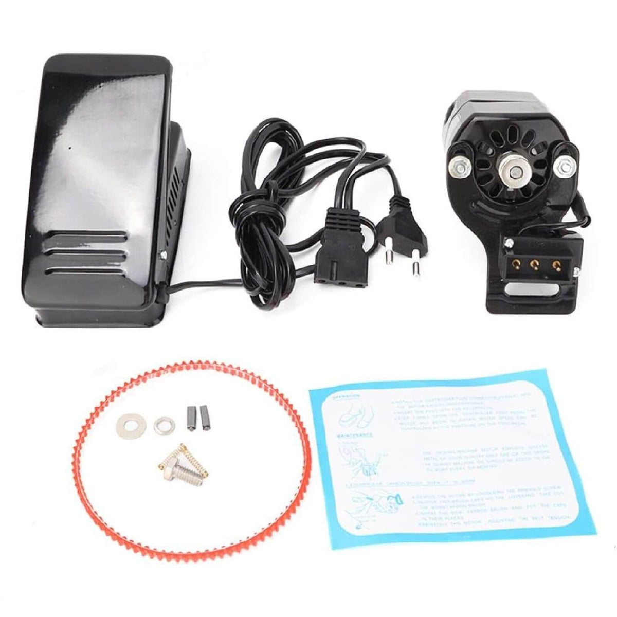 Heepdd Motor si Pedala pentru Masina de Cusut 100W