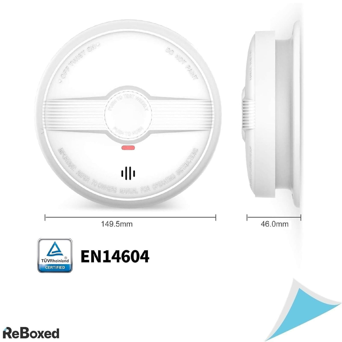 Heiman 633PHS-A Set 5 Detectoare de Fum Wireless