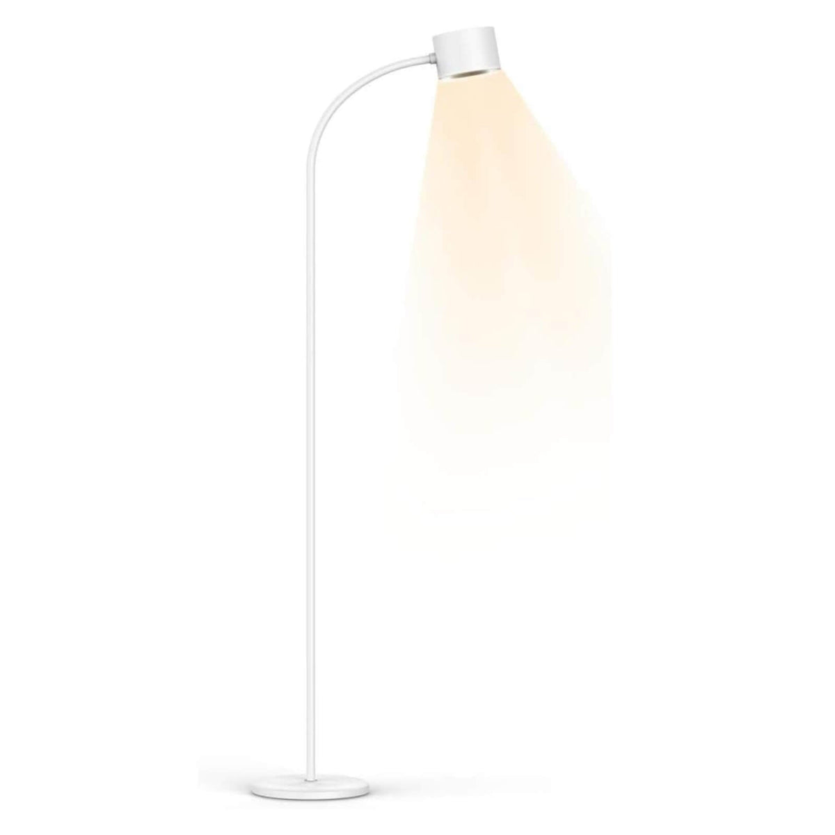 Henzin Lampa LED de Podea 12W 800 Lumeni cu Gat Flexibil Alb