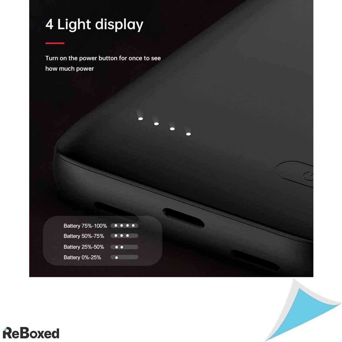 HiKiNs Husa de Protectie cu Baterie 4800mAh Iphone 13/ 13 Pro