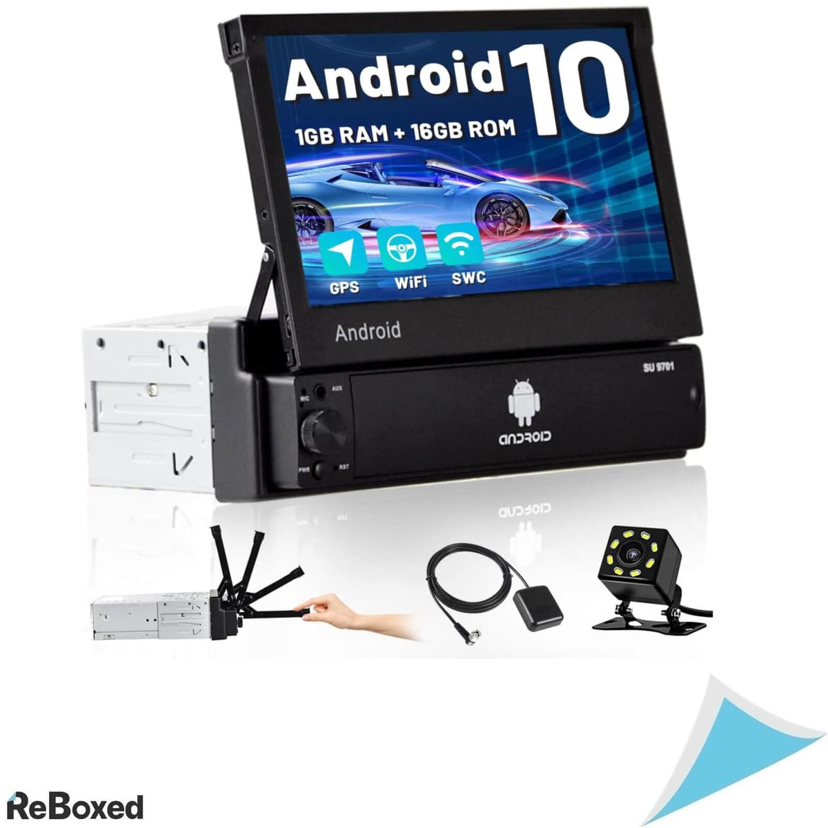 Hikity Android Car Radio Navigatie 1GB/16GB 1DIN 7&quot; LCD