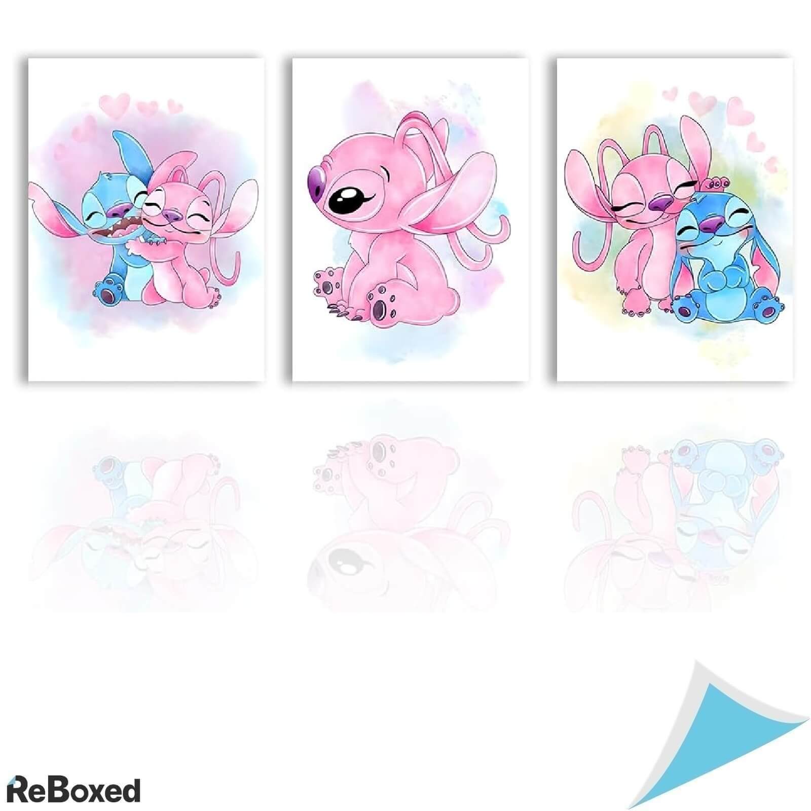 HJMMJ 3 Postere cu Stitch 30x40 cm