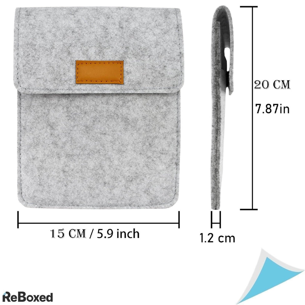 HLDIFENGGS Husa Tableta din Pasla Gri