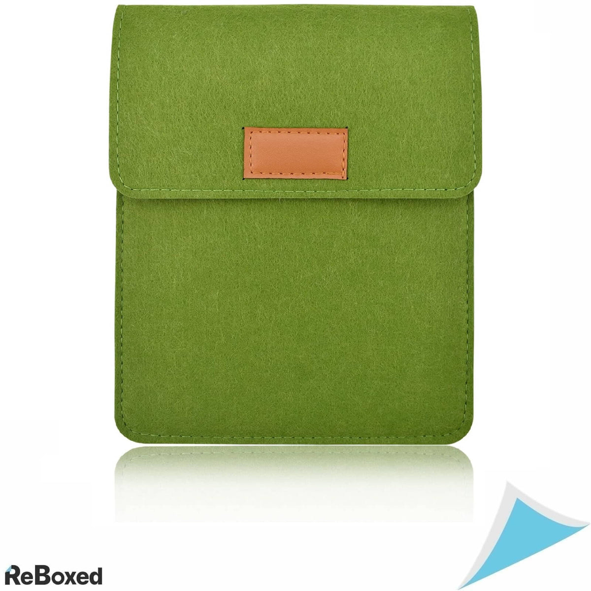 HLDIFENGGS Husa Tableta din Pasla Verde 20 x 15 x 1.2 cm