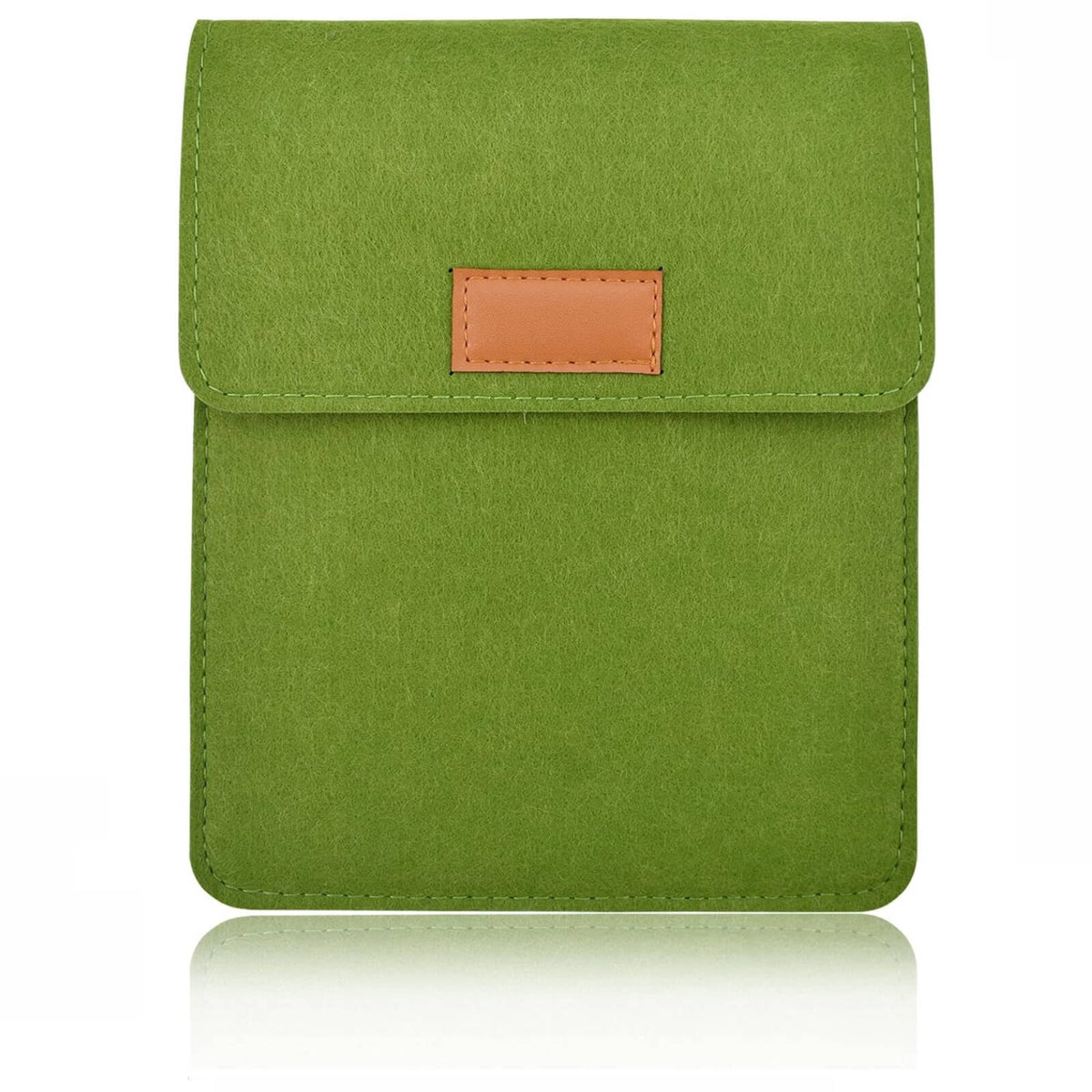 HLDIFENGGS Husa Tableta din Pasla Verde 20 x 15 x 1.2 cm