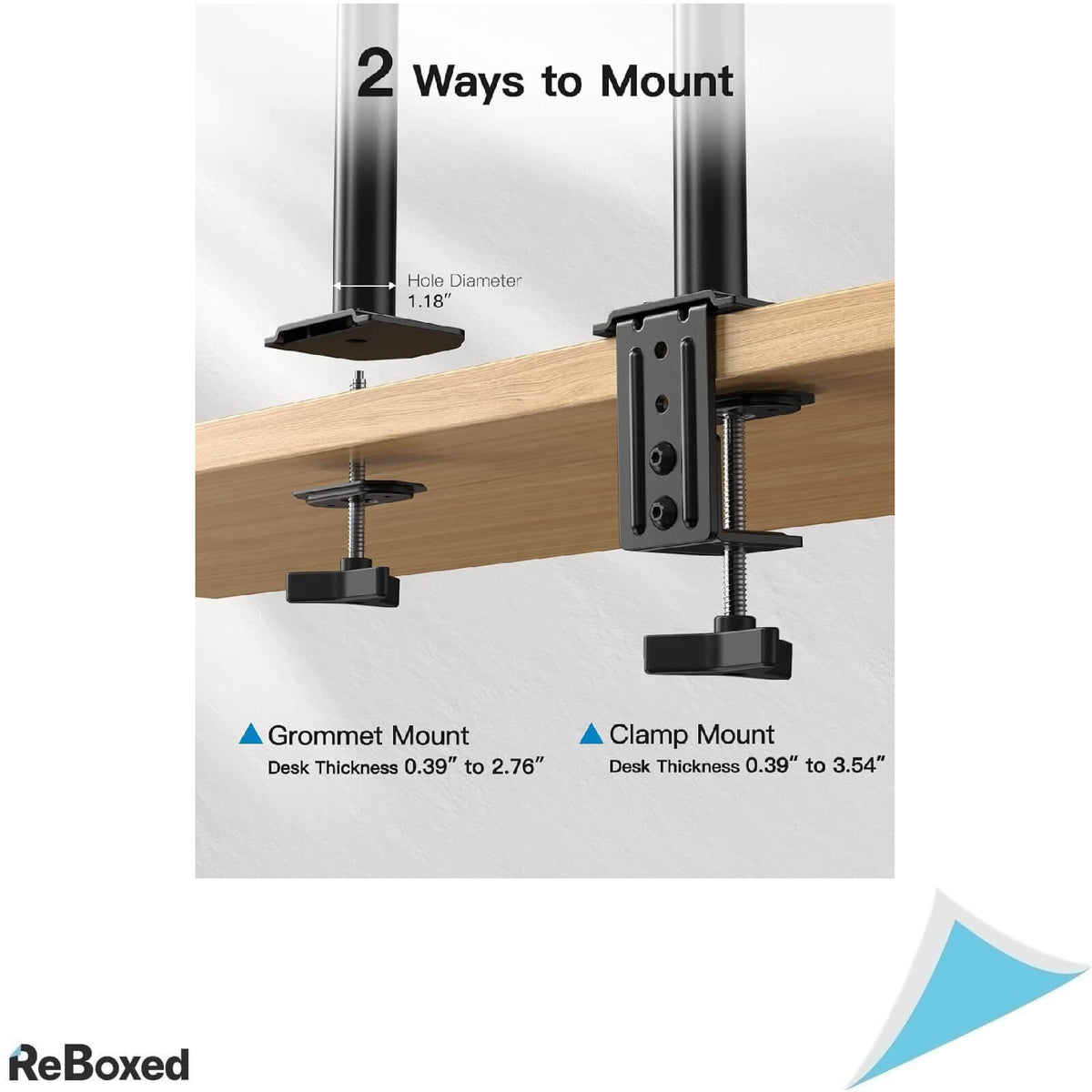 Huanuo Suport Reglabil pentru 2 Monitoare